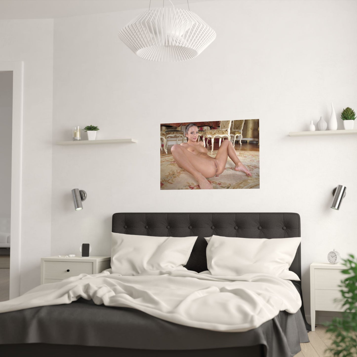 Satin Posters (210gsm) Foxy Di Nude