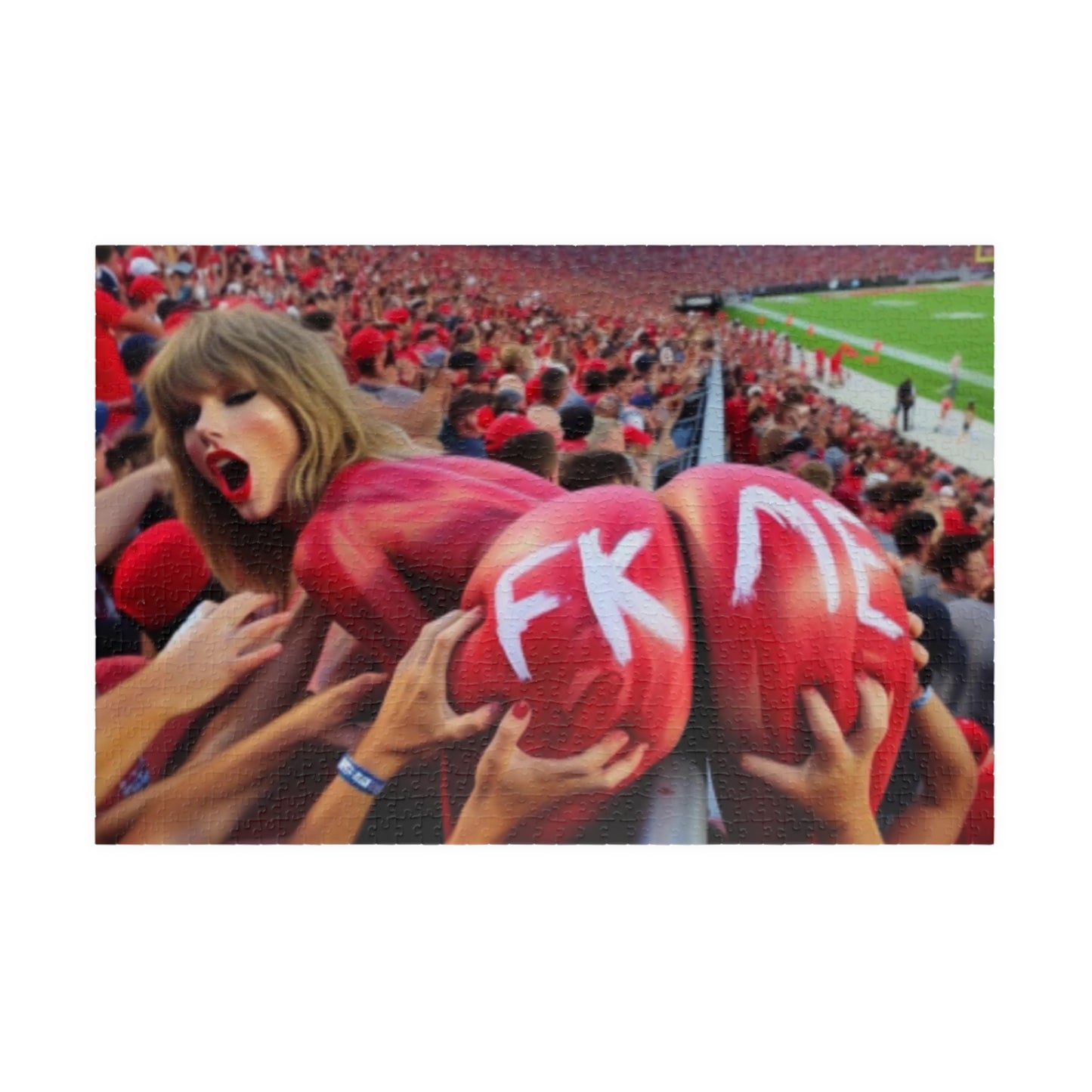 Puzzle (110, 252, 520, 1014-piece) Taylor Swift AI Nudes