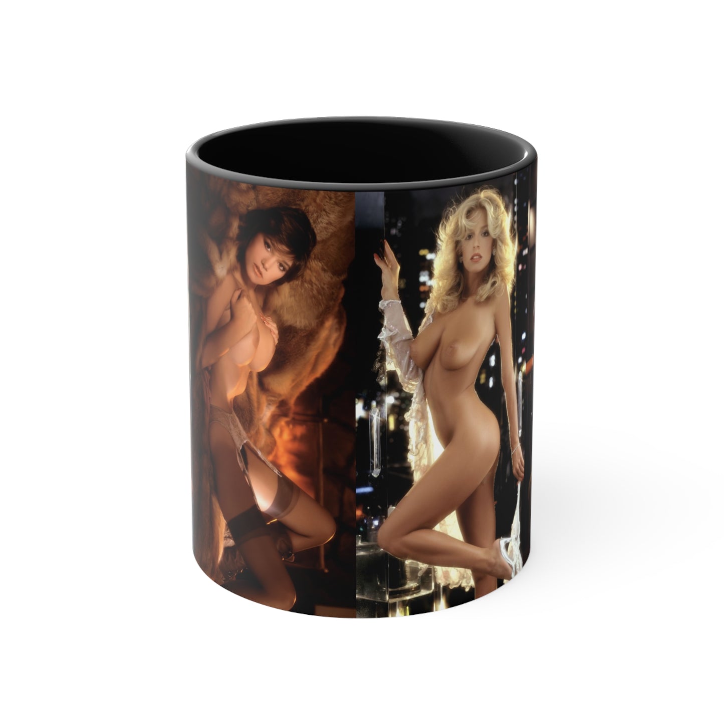 Accent Coffee Mug, 11oz Playboy Playmates 1984 January - April