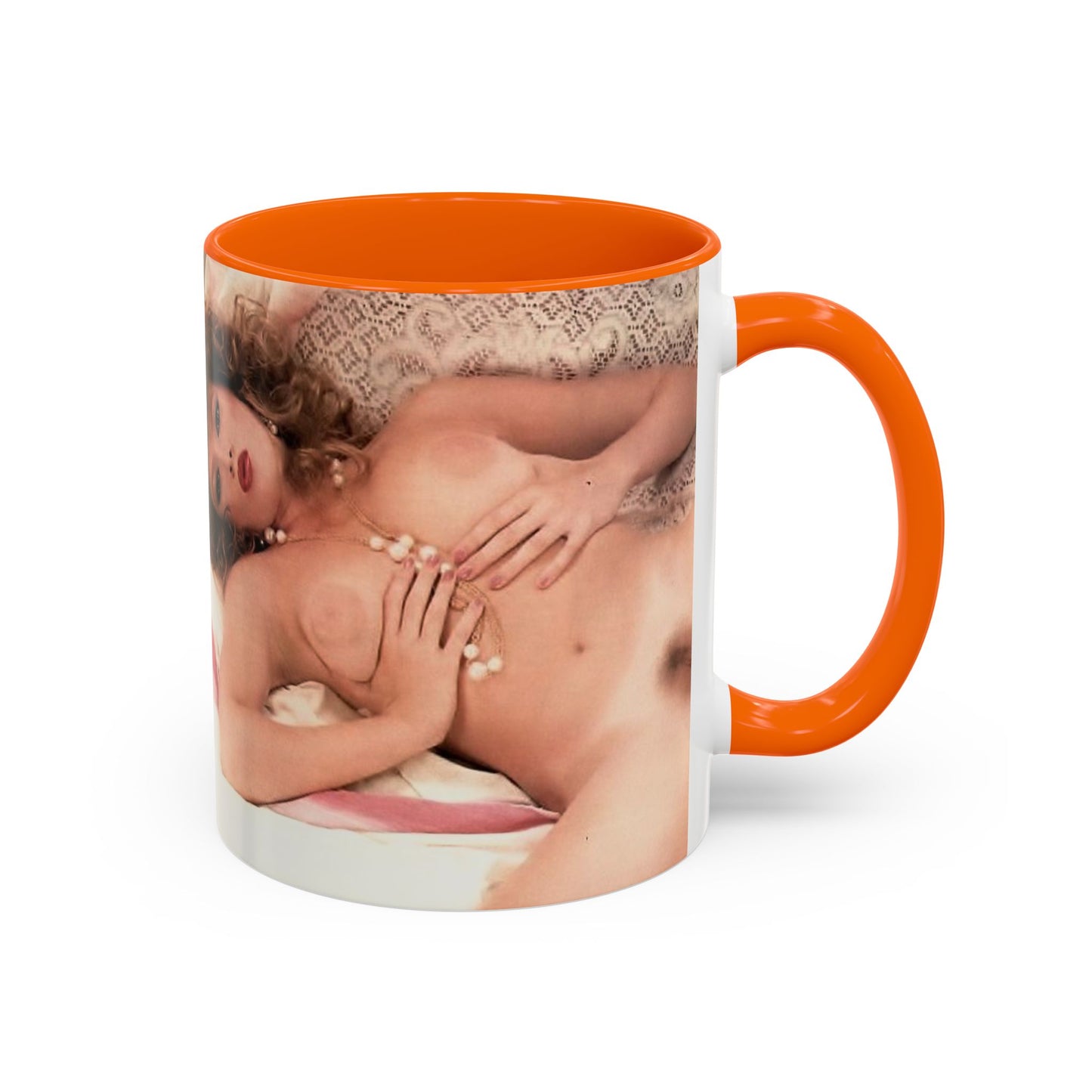 Accent Coffee Mug (11, 15oz) Traci Lords Nude