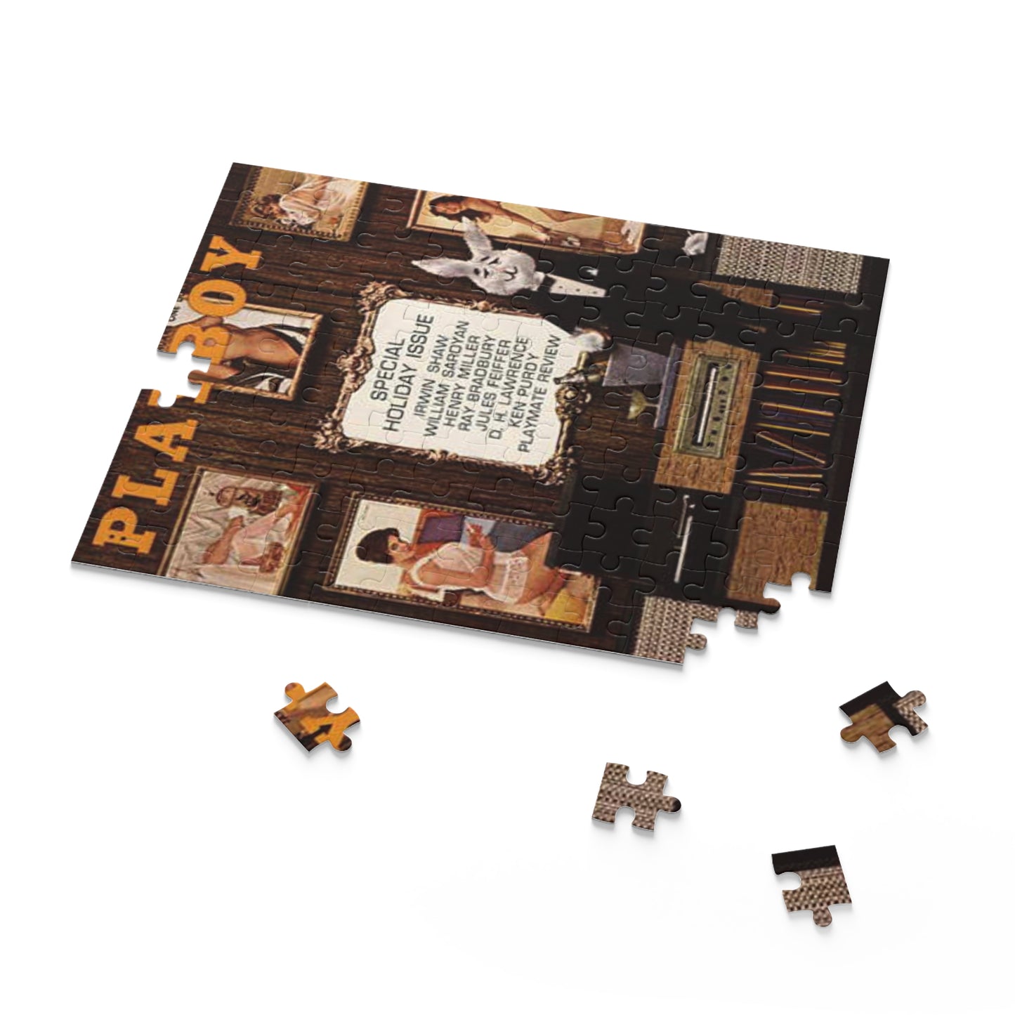 Puzzle (120, 252, 500-Piece) Playboy Cover January 1963