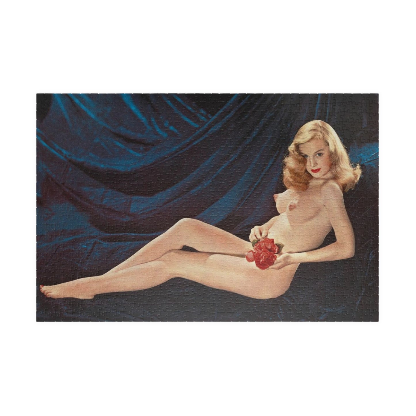 Puzzle (110, 252, 500, 1014-piece) Playboy Playmate April 1954 Marilyn Waltz