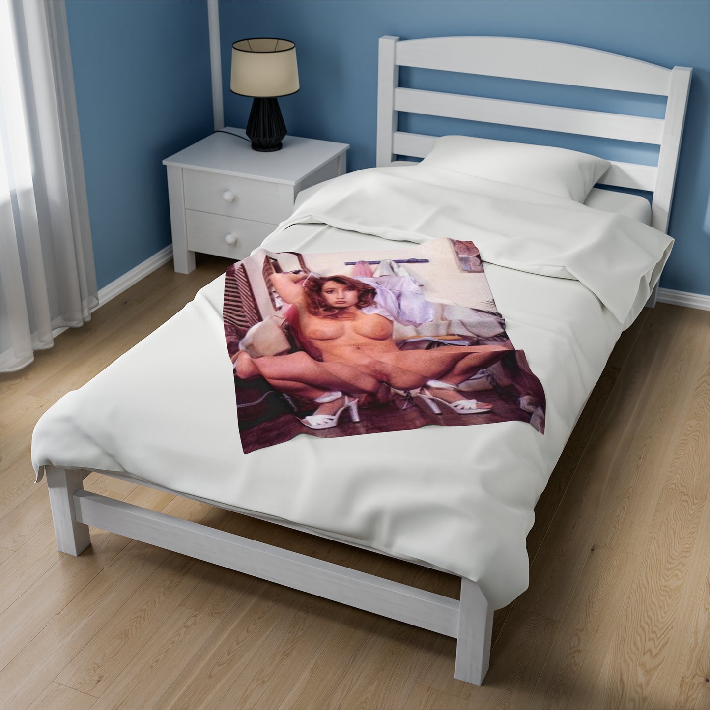 Velveteen Plush Blanket Traci Lords Nude