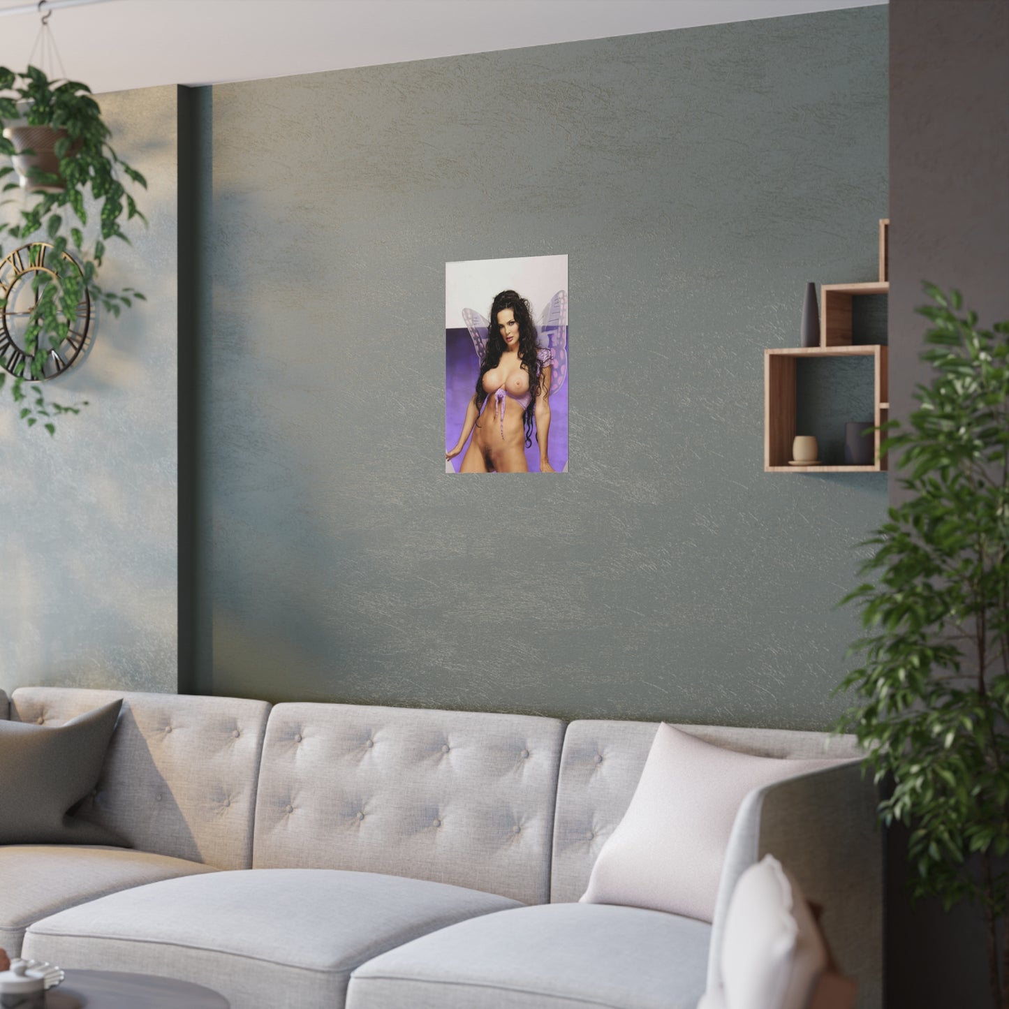 Satin Posters (210gsm) Retro Adult Star Julie Strain