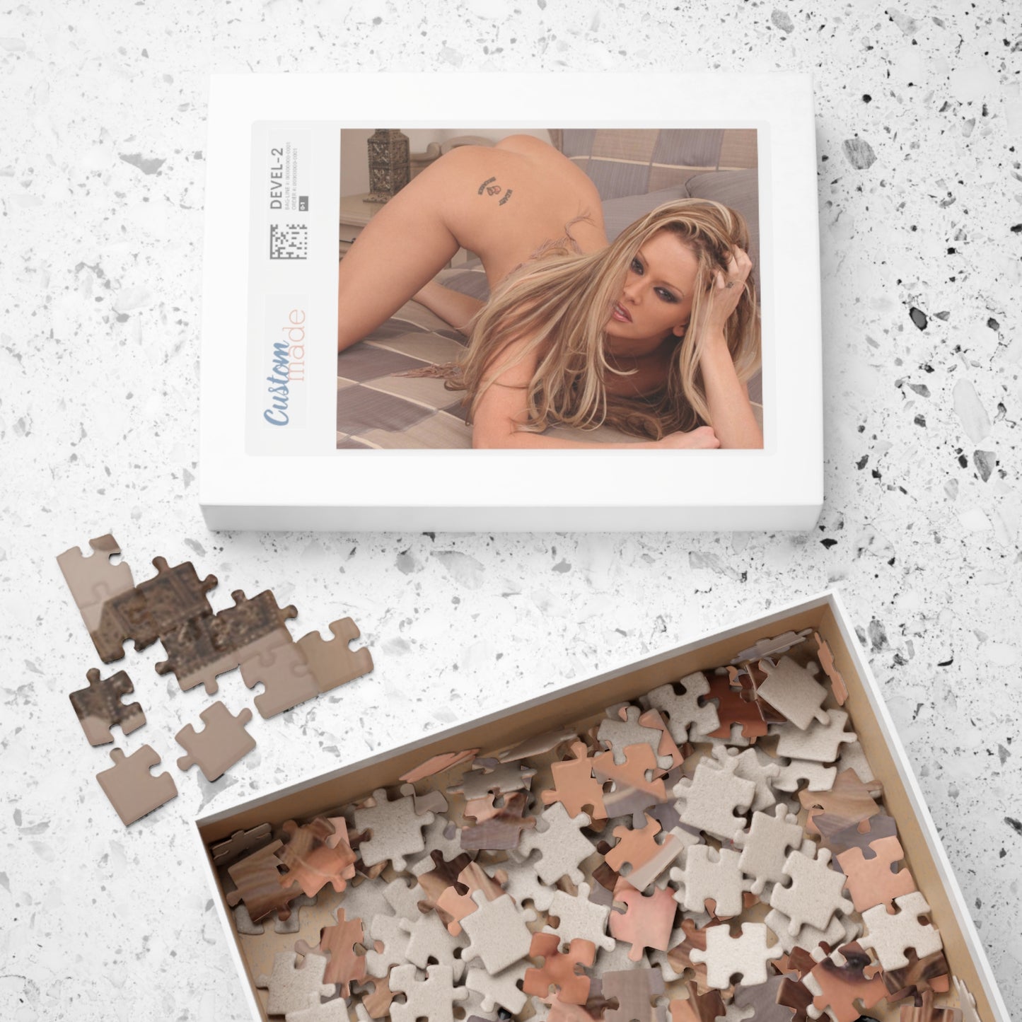 Puzzle (110, 252, 500, 1014-piece) Porn Star Puzzle Jenna Jameson #5
