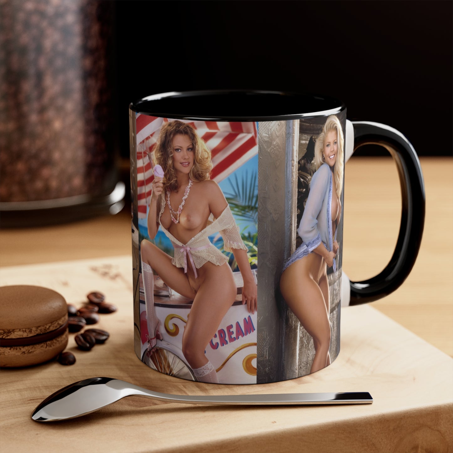 Accent Coffee Mug, 11oz Playboy Playmates 1999 May - August