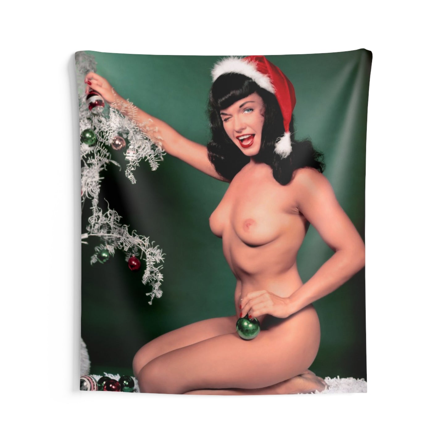 Indoor Wall Tapestries Playboy Playmate January 1955 Bettie Page