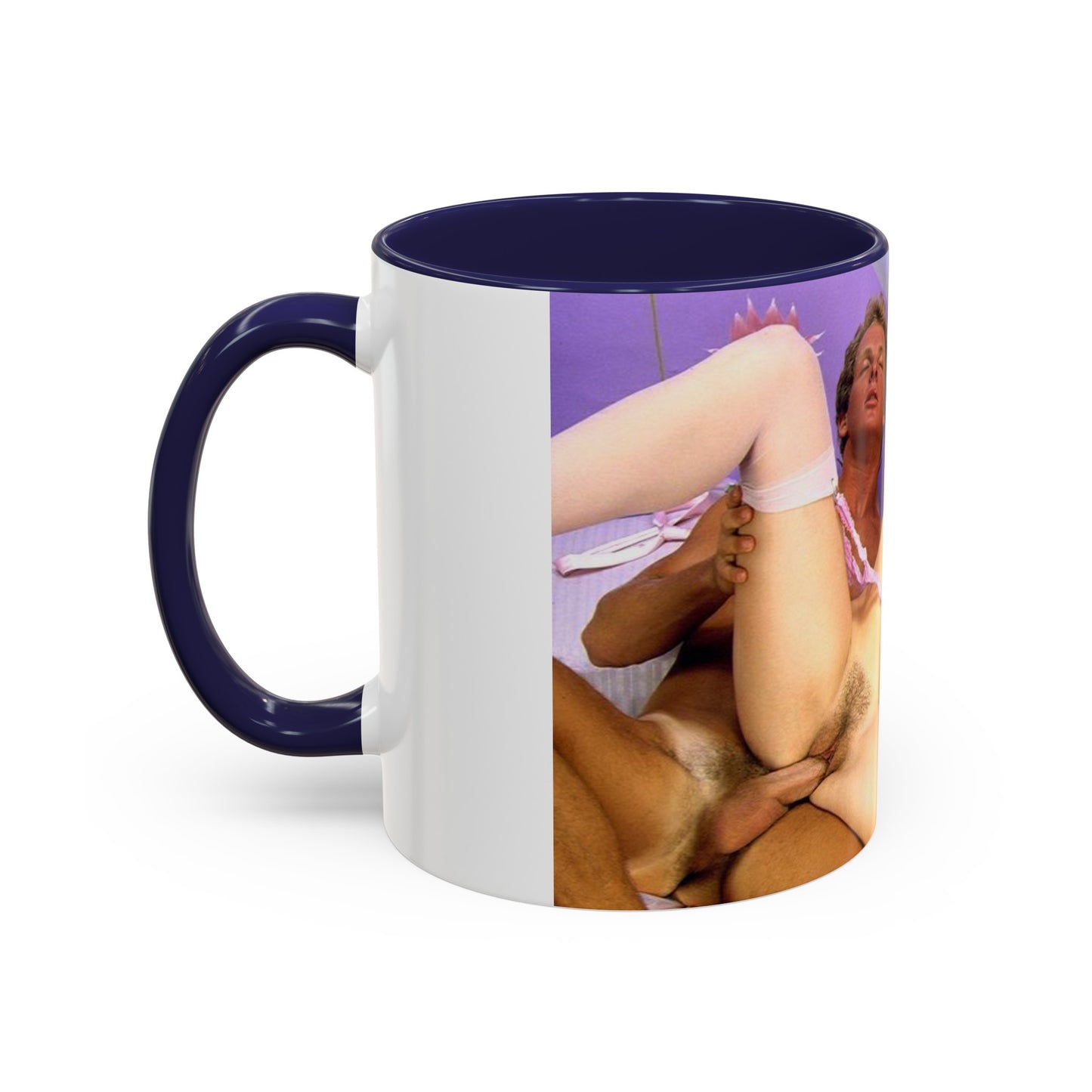 Accent Coffee Mug (11, 15oz) Traci Lords Nude Naked Retro