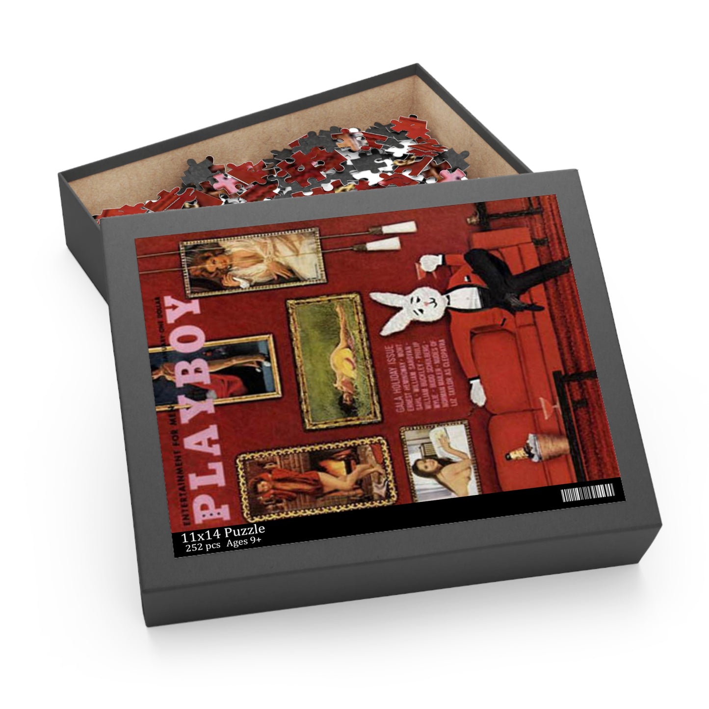 Puzzle (120, 252, 500-Piece) Playboy Cover January 1963