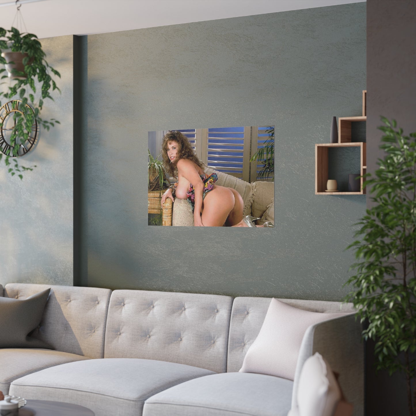 Satin Posters (210gsm) Retro Porn Star Tracey Adams