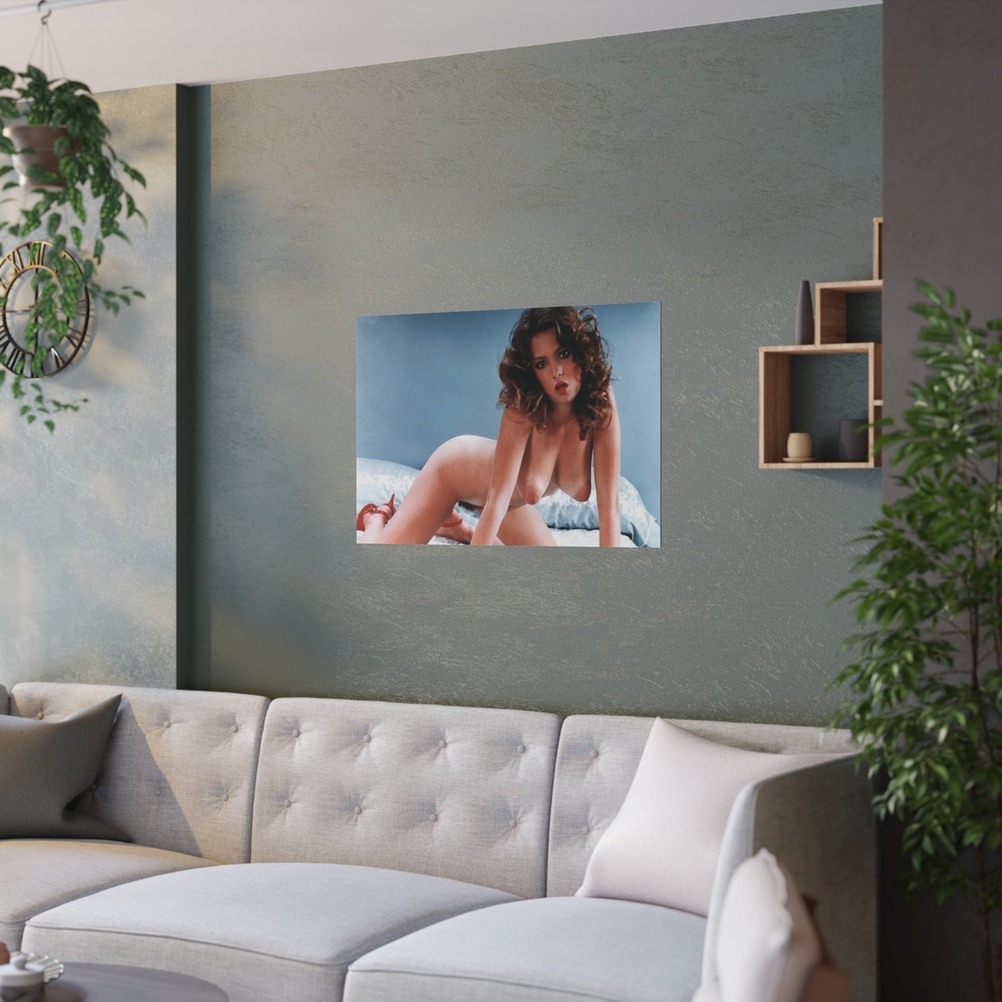 Satin Posters (210gsm) Retro Porn Star 1980s Traci
