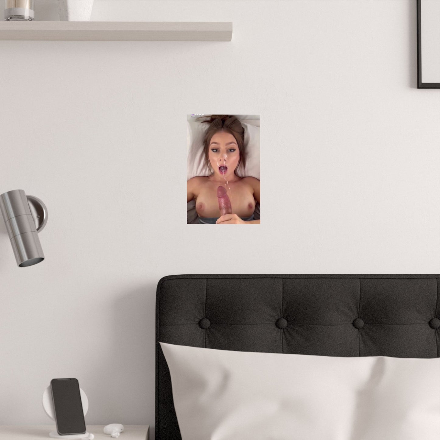 Satin Posters (210gsm) Pretty Teen POV Facial