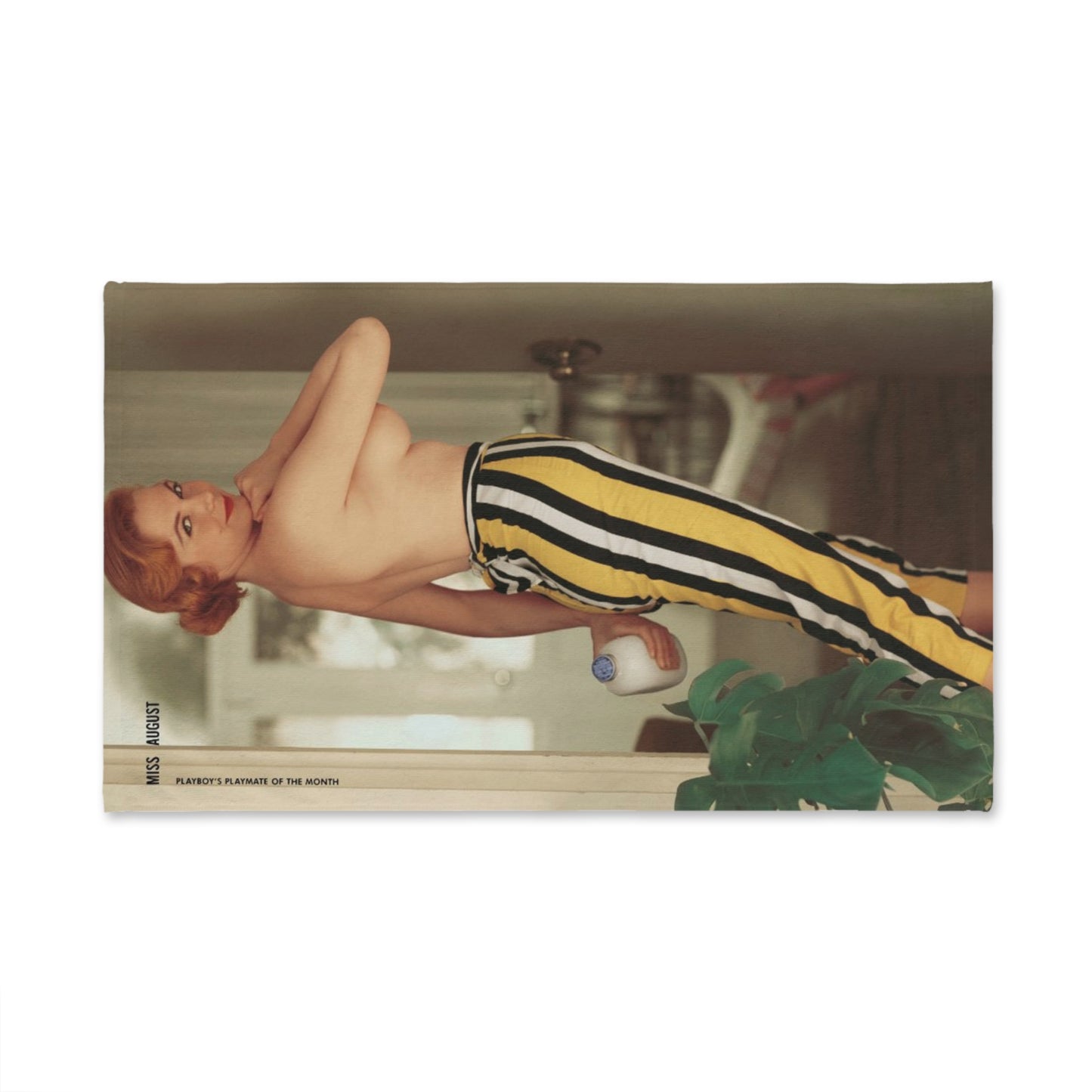 Hand Towel Playboy Playmate August 1956 Jonnie Nicely