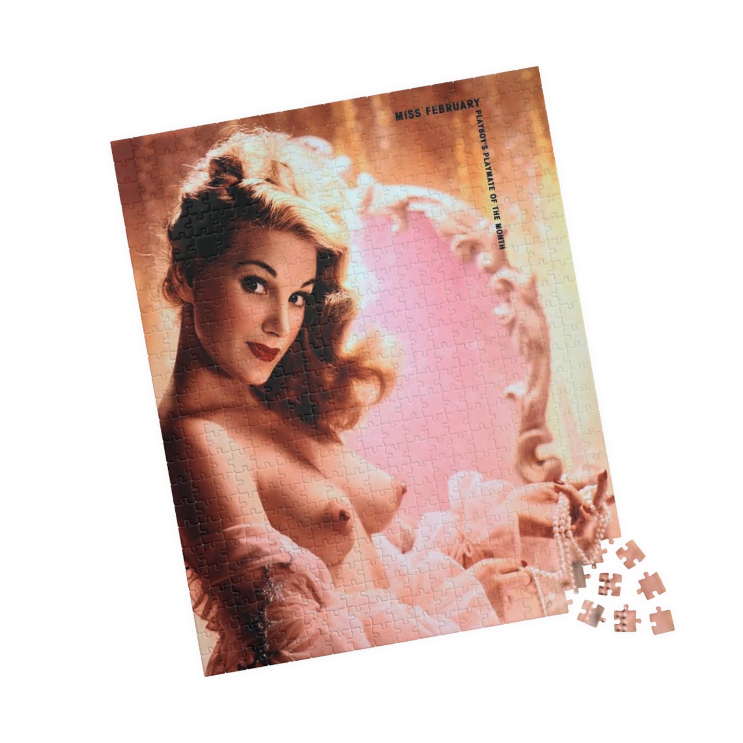 Puzzle (110, 252, 500, 1014-piece) Playboy Playmate February 1954 Margaret Scott