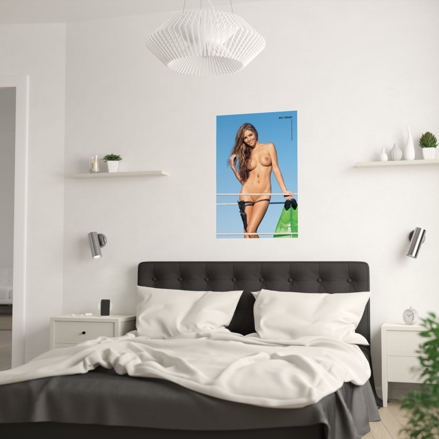 Satin Posters (210gsm) Playmate February 2013 Shawn Dillon