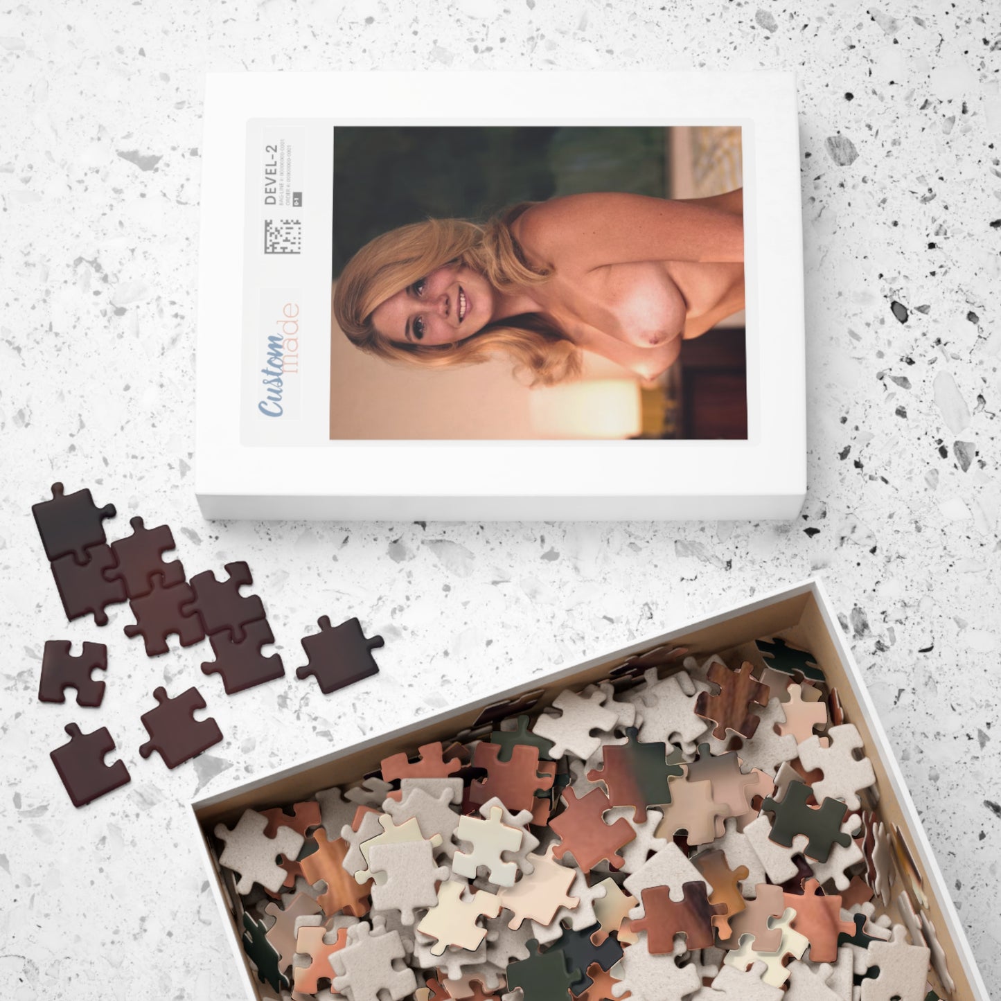 Puzzle (110, 252, 500, 1014-piece) Playboy Playmate January 1970 Jill Taylor