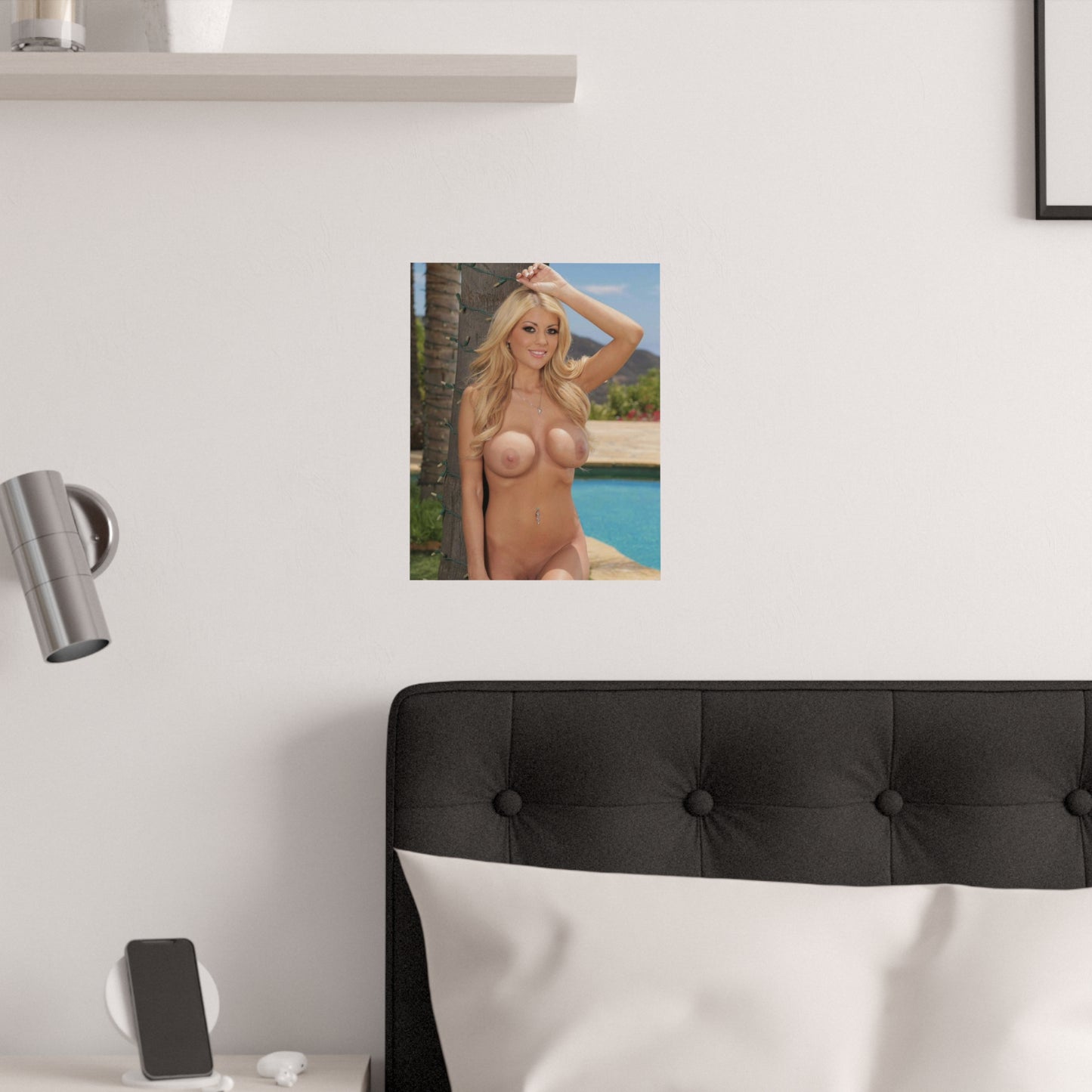 Satin Posters (210gsm) Pornstar Kayla Kayden Nude