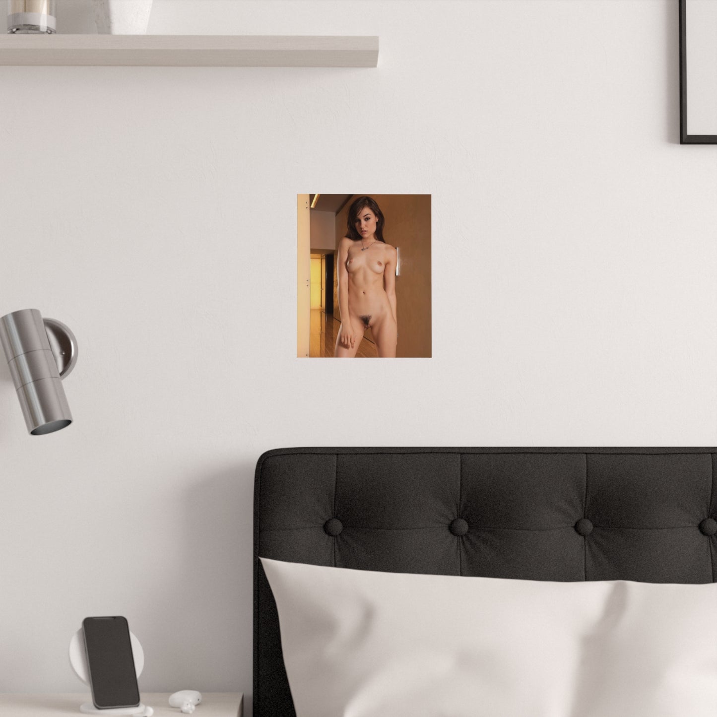 Satin Posters (210gsm) Adult Star Sasha Grey Nude