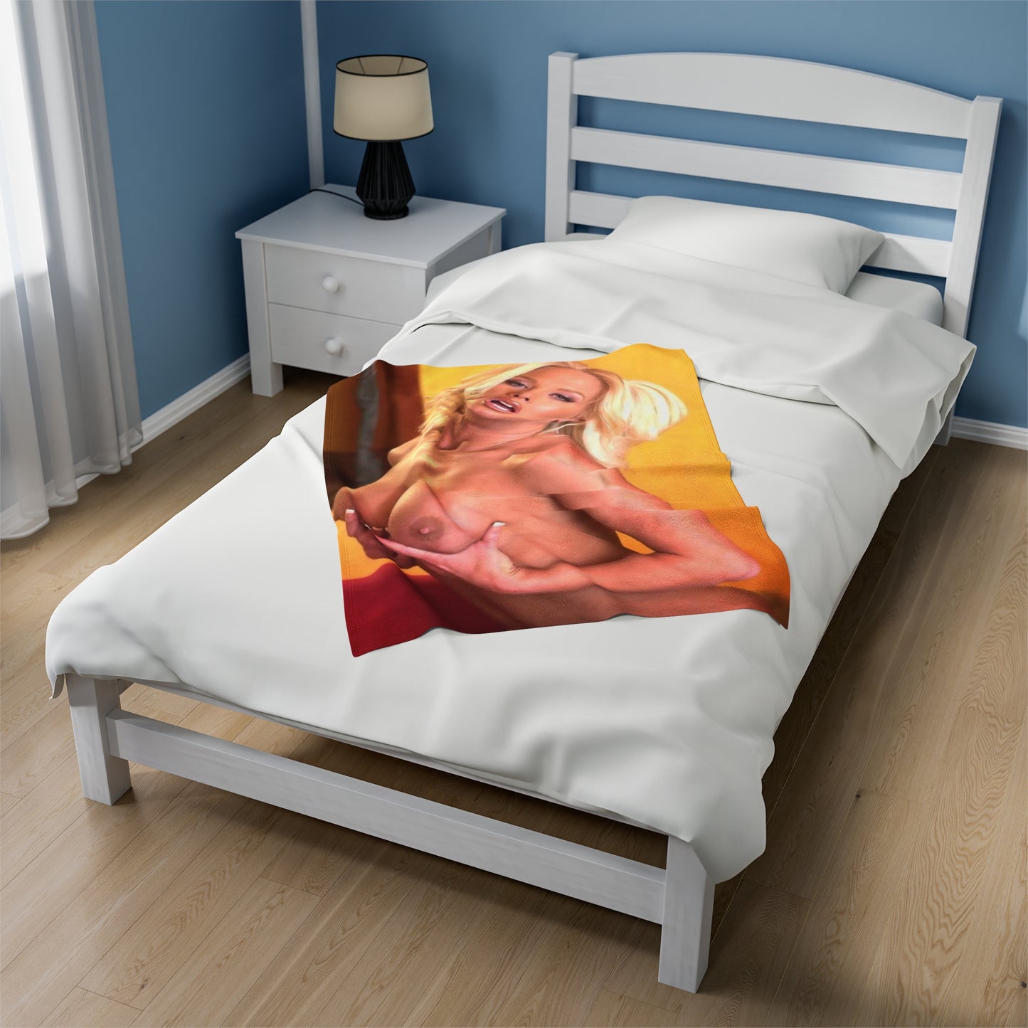 Velveteen Plush Blanket Pornstar Chloe Jones Nude