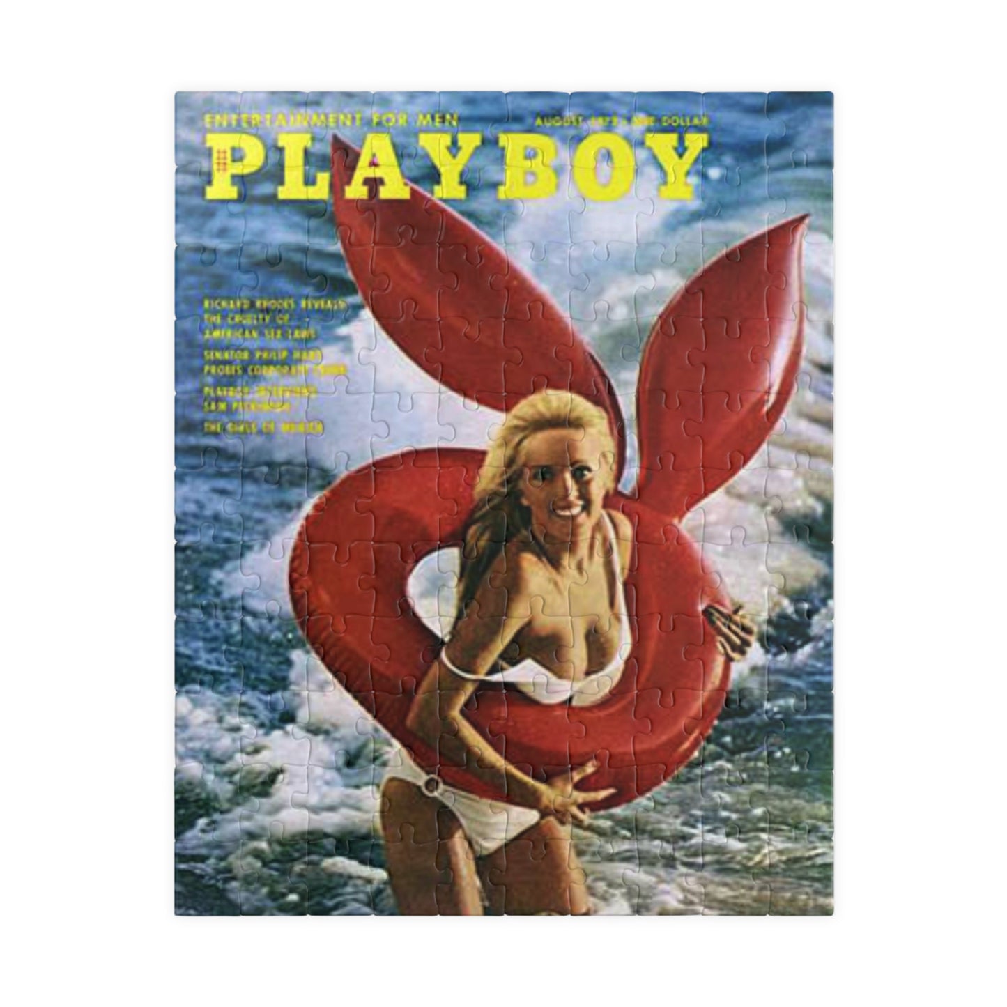 Puzzle (110, 252, 500, 1014-piece) Playboy Cover August 1972