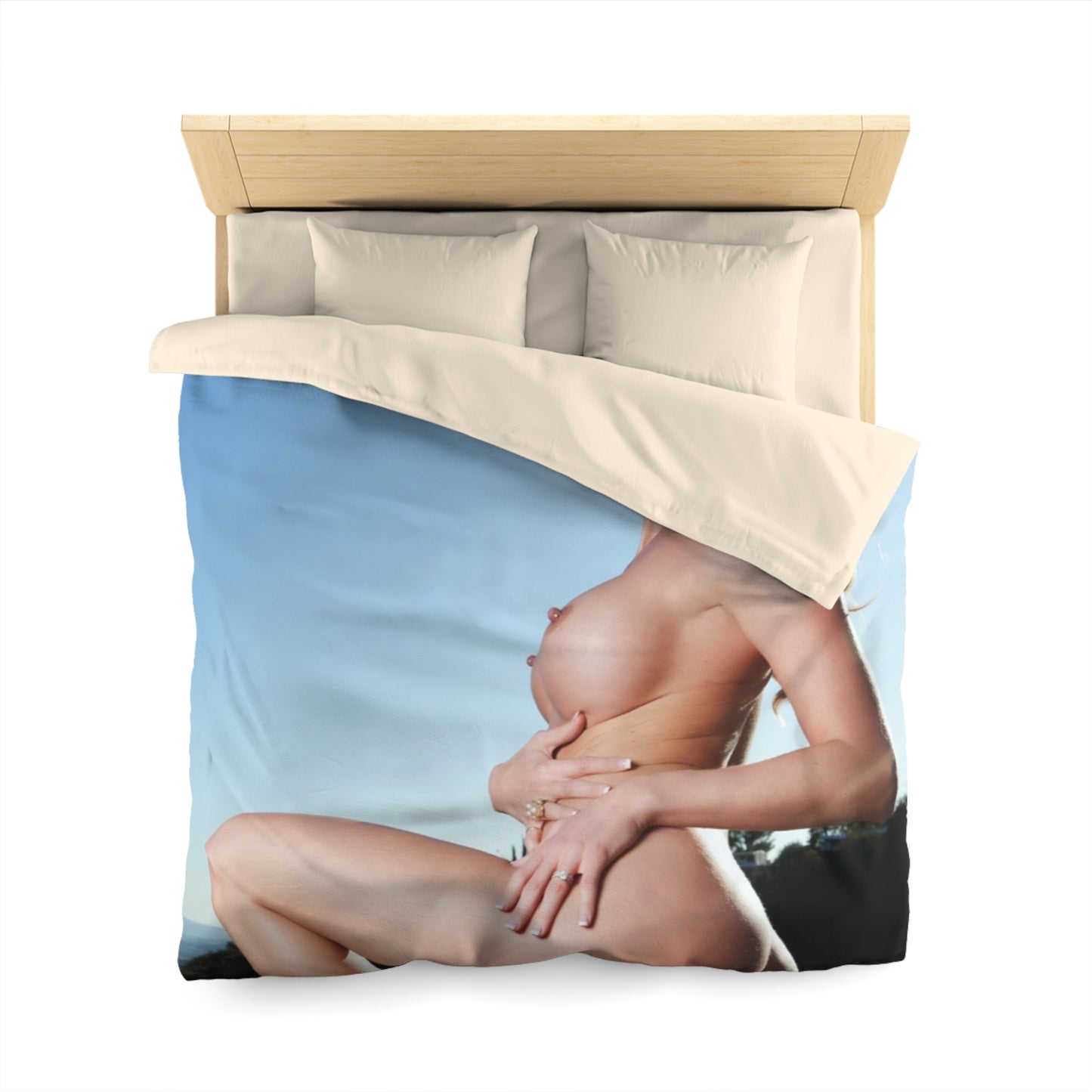 Microfiber Duvet Cover Penthouse Pet October 2012 Samantha Saint