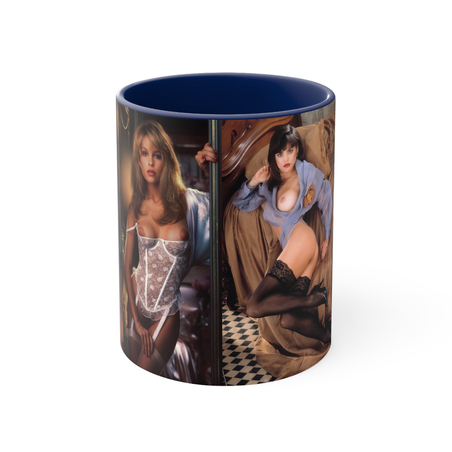 Accent Coffee Mug, 11oz Playboy Playmates 1990 January - April