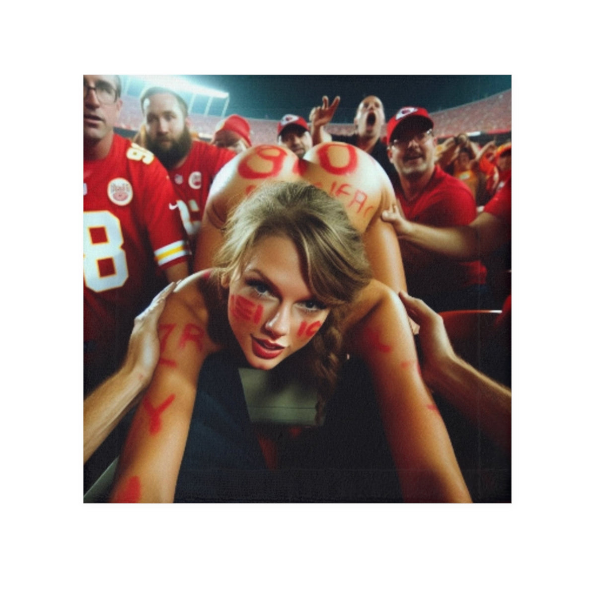 Face Towel Taylor Swift AI Nudes