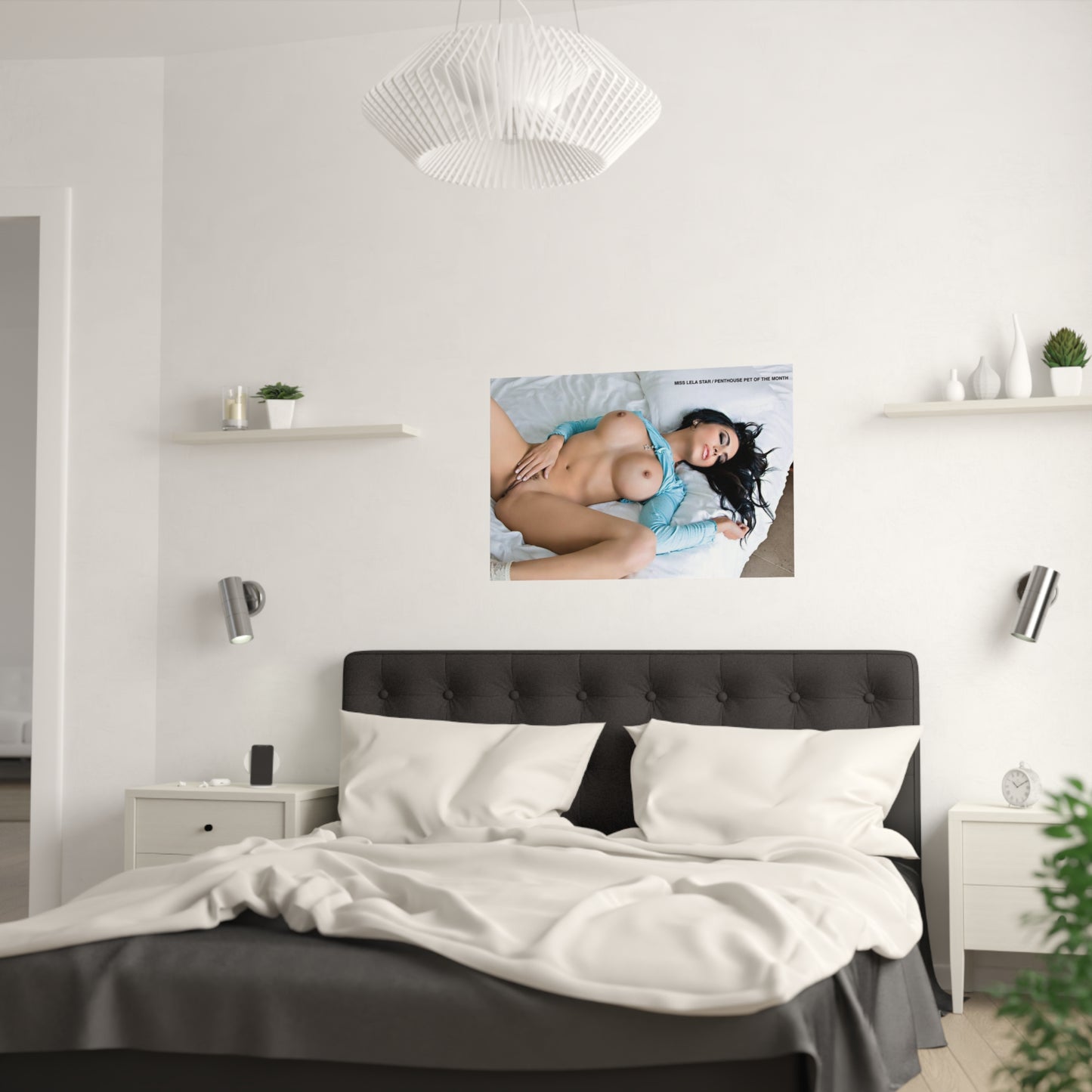 Satin Posters (210gsm) Penthouse Pet July 2010 Lela Star