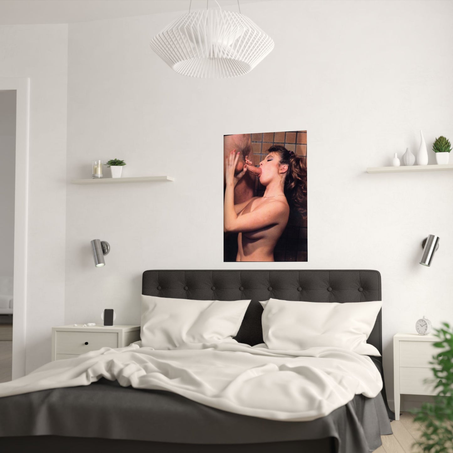 Satin Posters (210gsm) Traci Lords Nude Retro Pornstar Sex