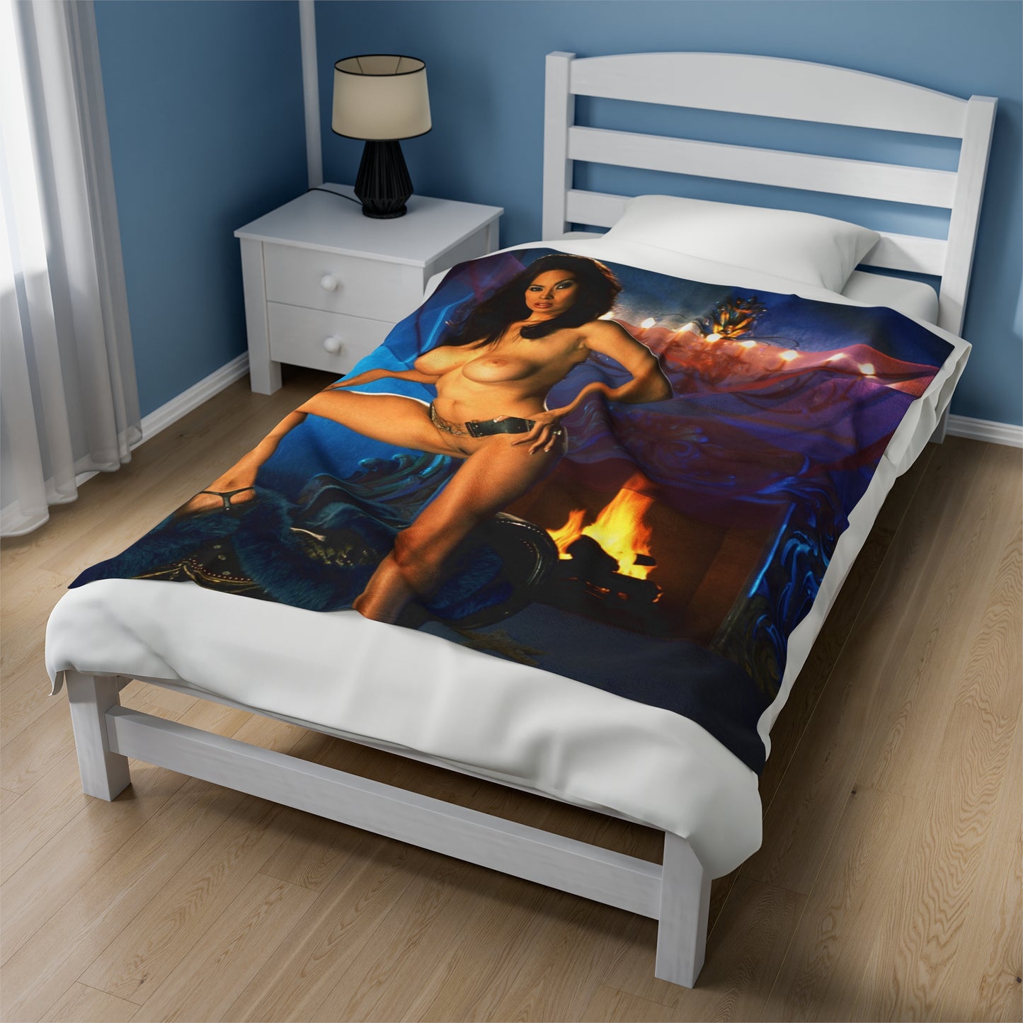 Velveteen Plush Blanket Porn Star Tera Patrick Nude