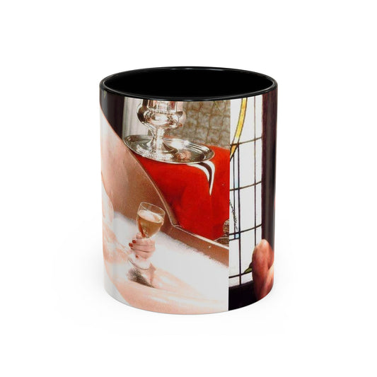Accent Coffee Mug (11, 15oz) Traci Lords Nude