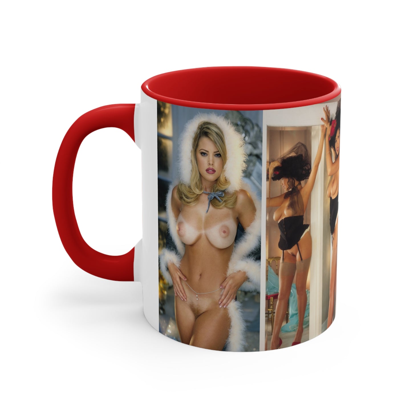 Accent Coffee Mug, 11oz Playboy Playmates 1997 January - April