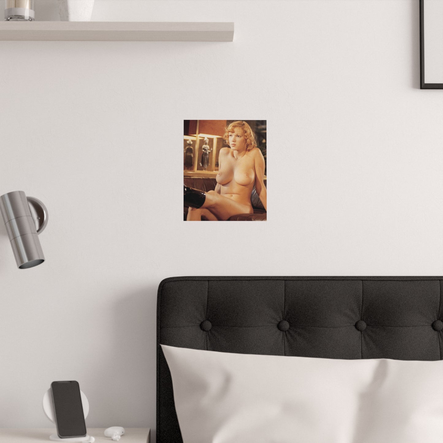 Satin Posters (210gsm) Vintage French Pornstar Brigitte Lahaie