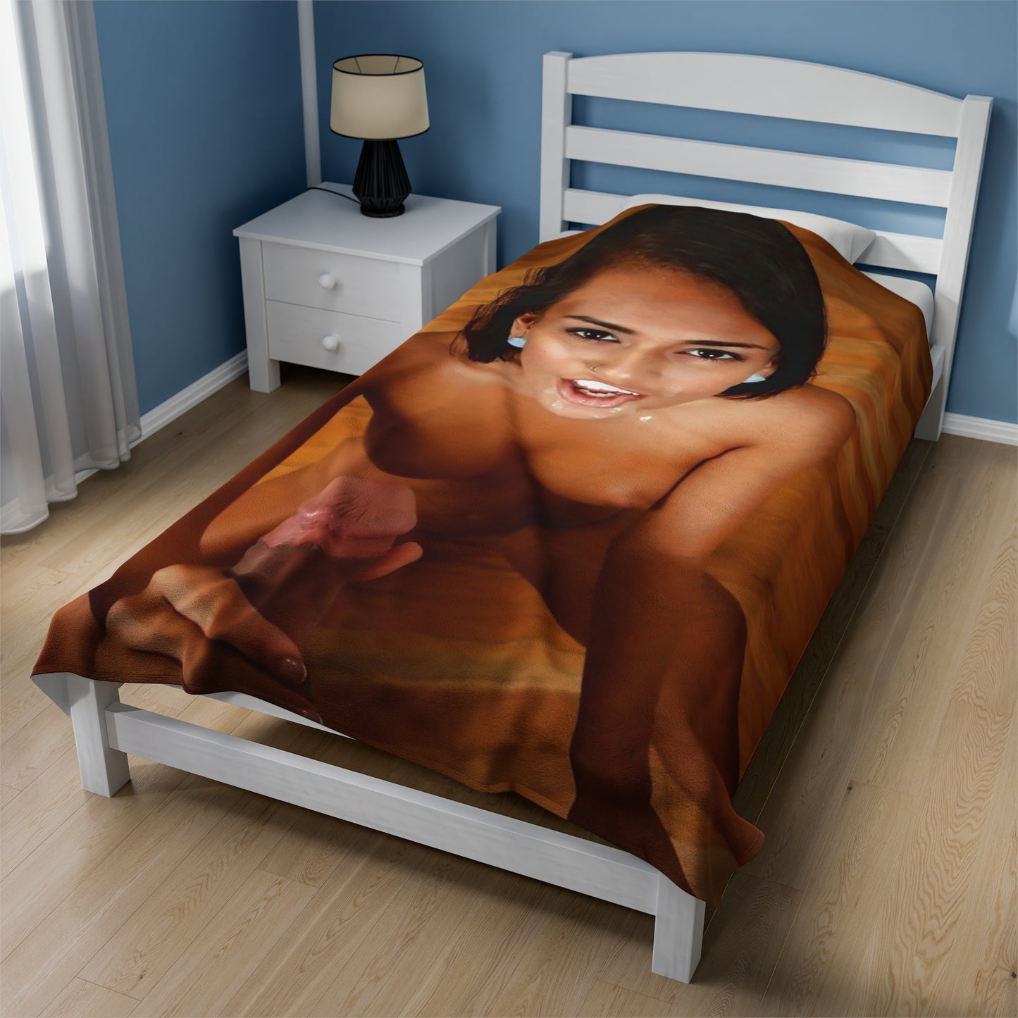 Velveteen Plush Blanket Janice Griffith