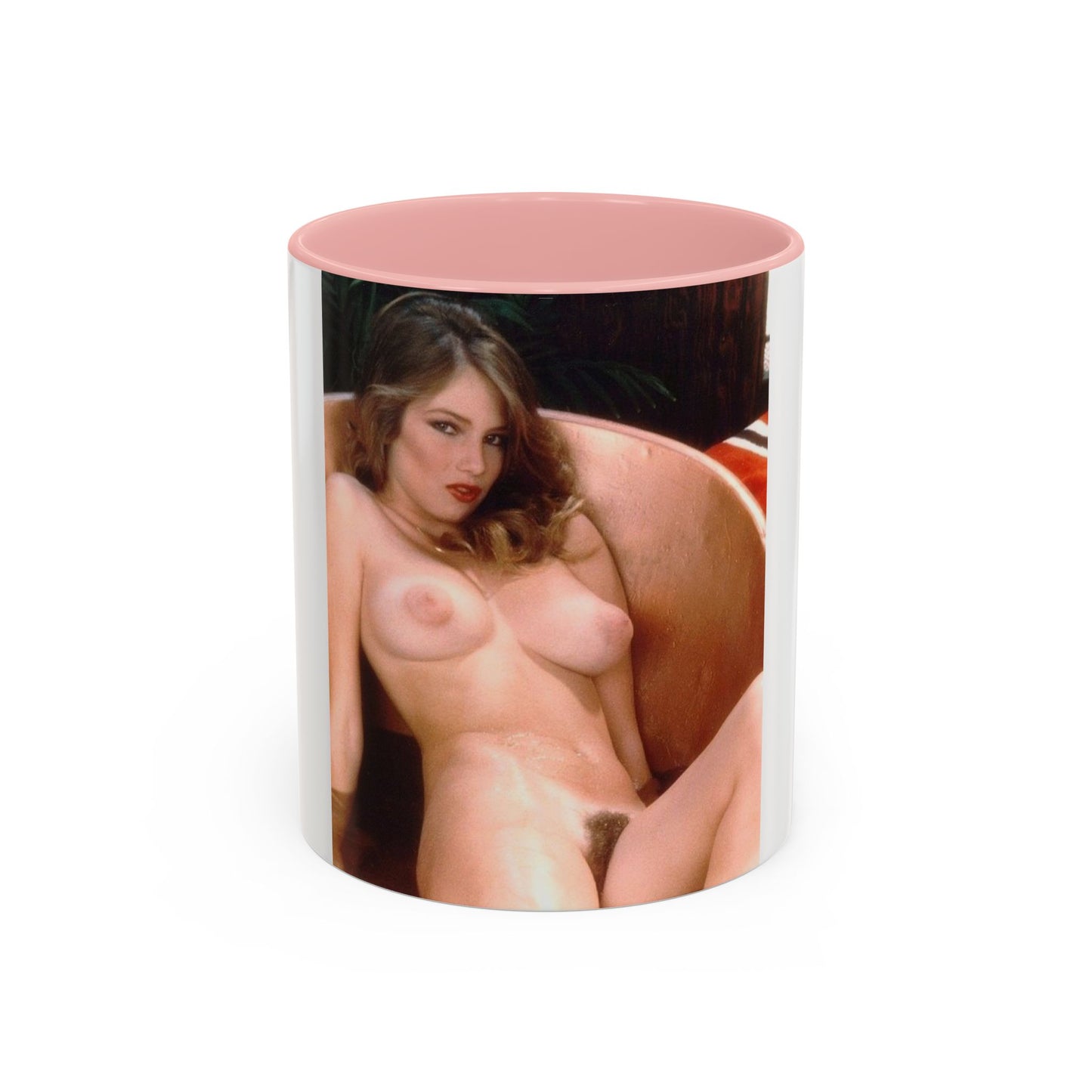 Accent Coffee Mug (11, 15oz) Retro Porn Star Traci Lords Nude