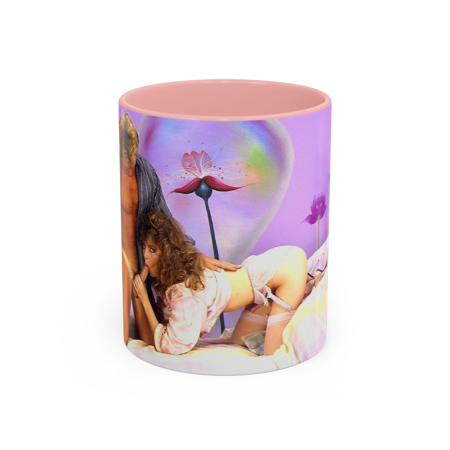 Accent Coffee Mug (11, 15oz) Traci Lords Nude Naked Retro