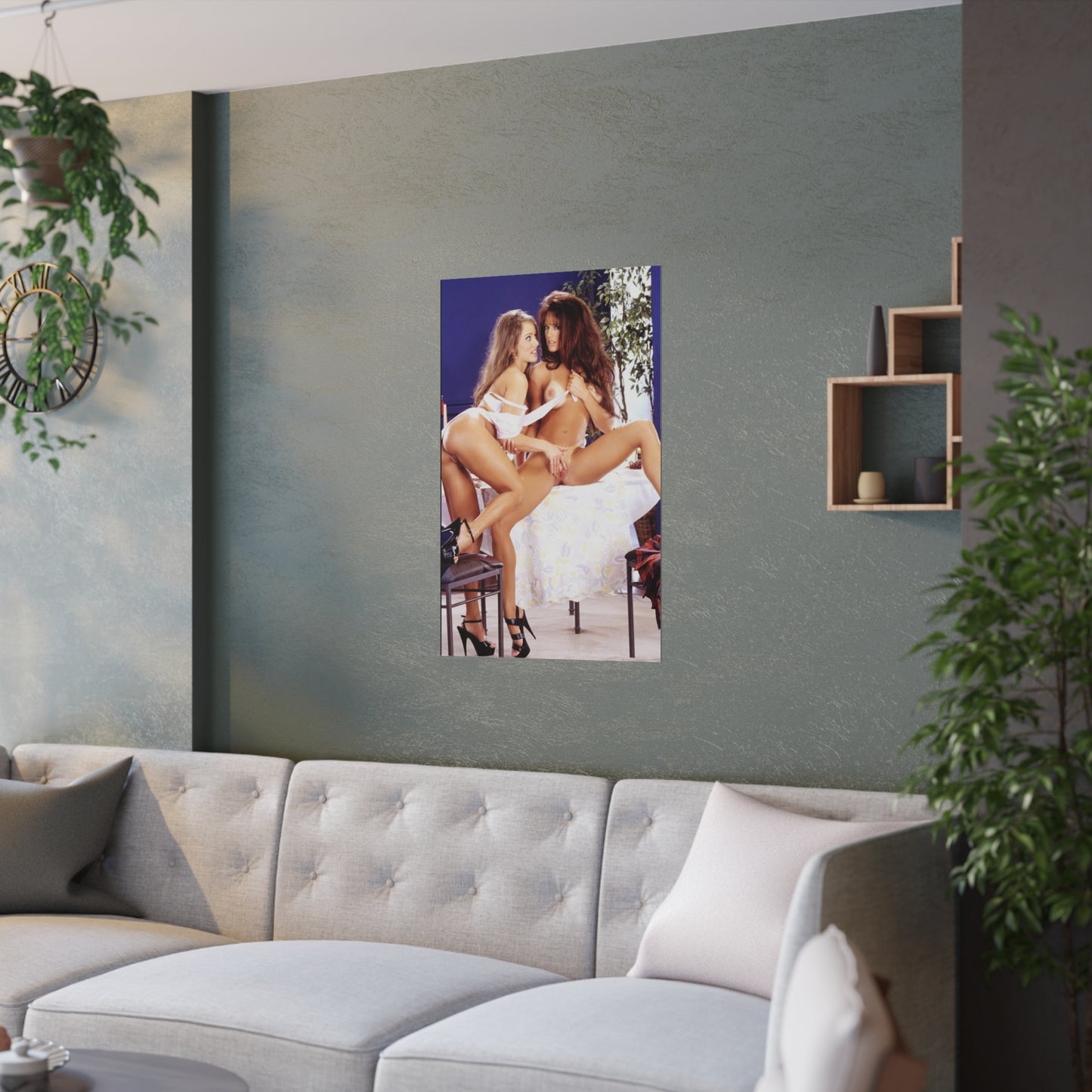 Satin Posters (210gsm) Racquel Darrian Nude