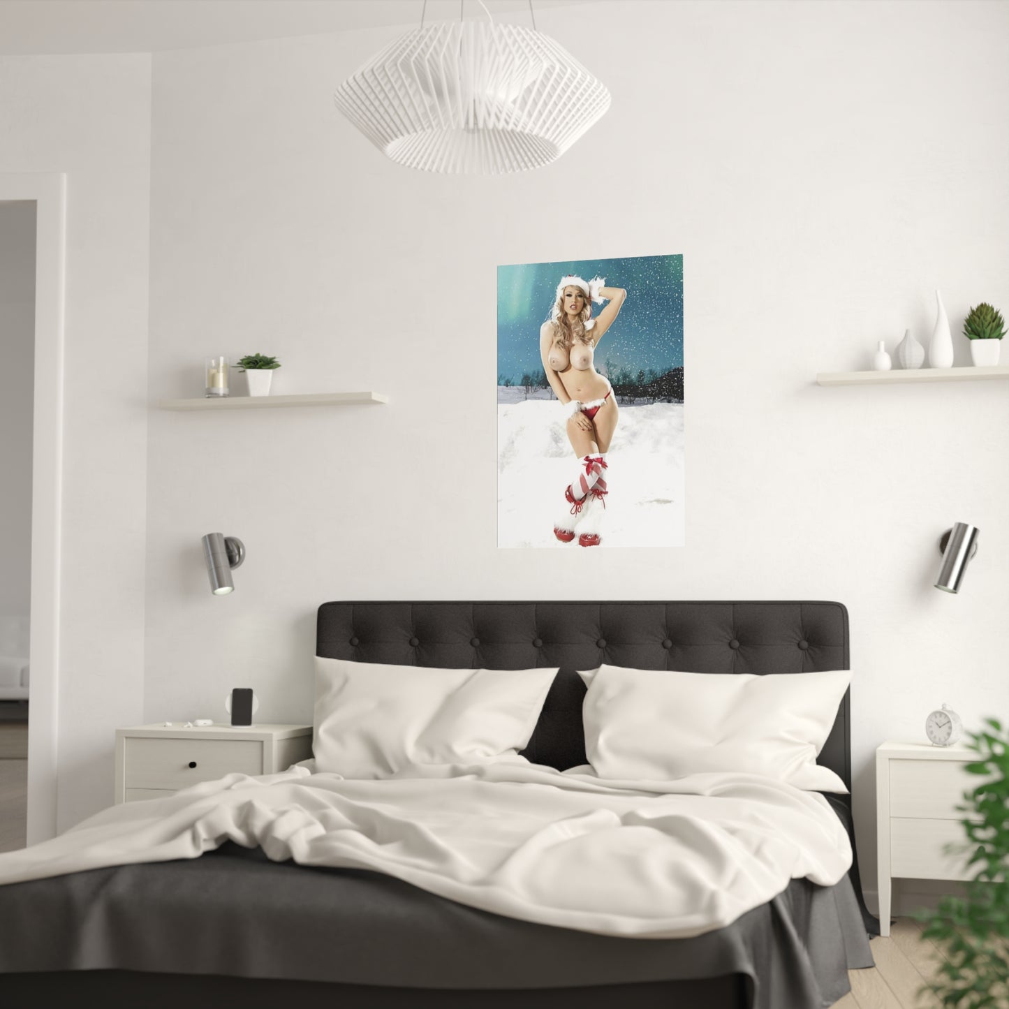 Satin Posters (210gsm) Christmas Pornstars Nude