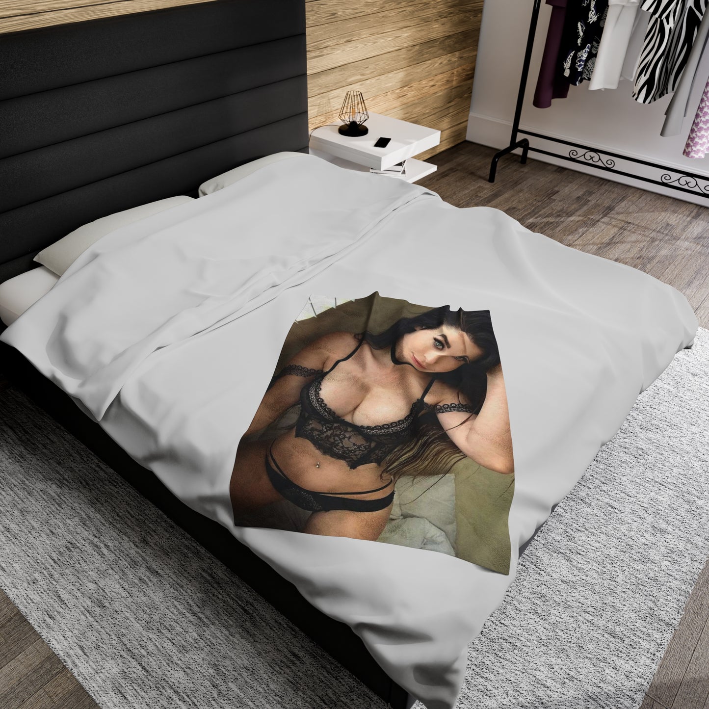 Velveteen Plush Blanket Niece Waidhofer Lingerie