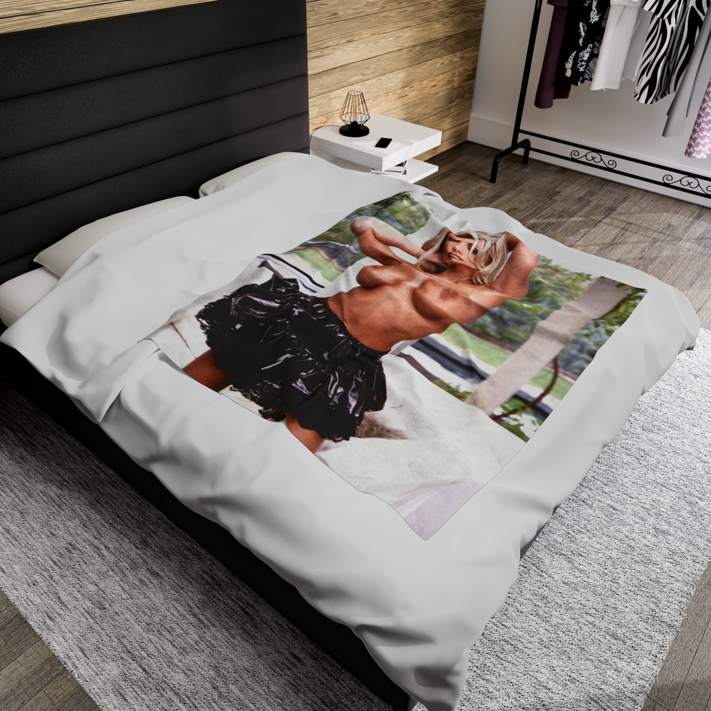 Velveteen Plush Blanket Pornstar Briana Banks Nude