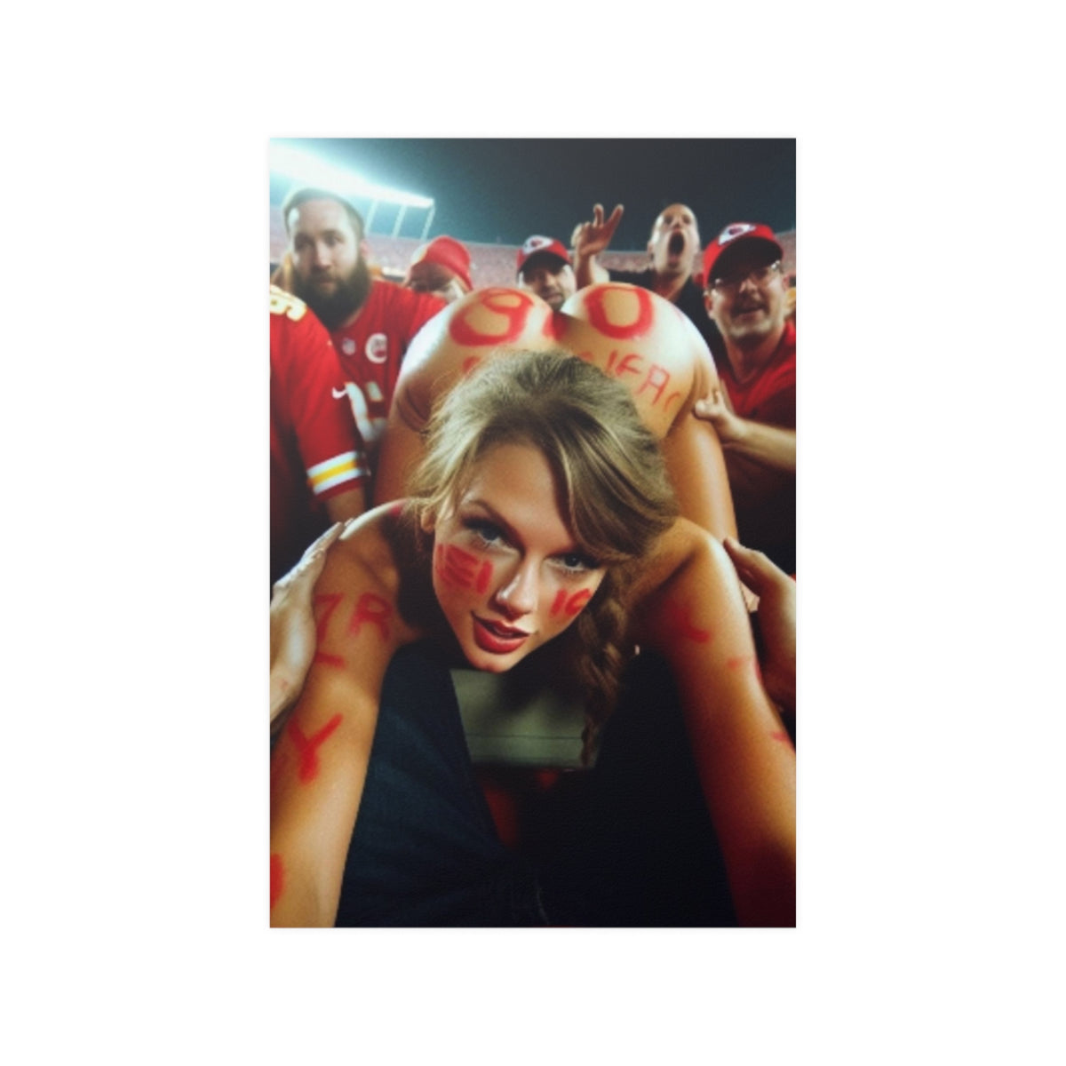 Satin Posters (210gsm) Taylor Swift AI Nudes