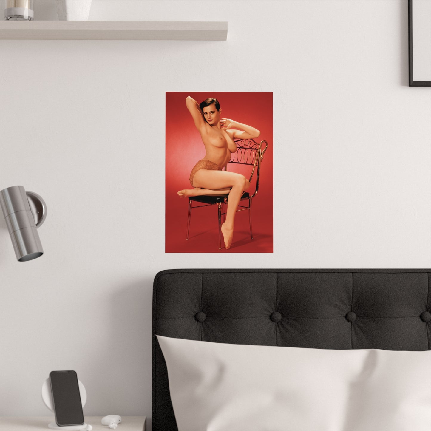 Satin Posters (210gsm) Playmate 1959 Virginia Gordon Nude