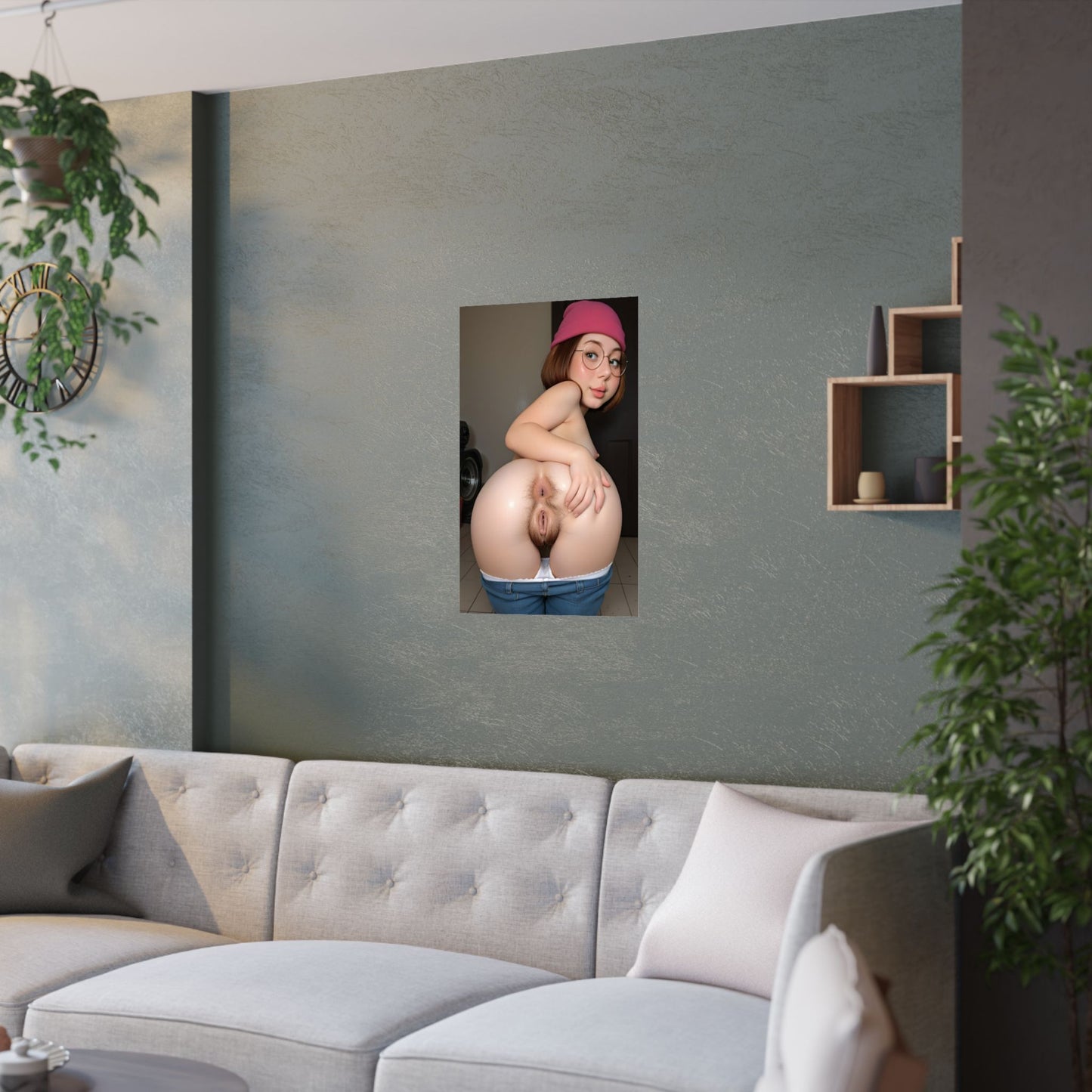 Satin Posters (210gsm) Meg Griffin Nude