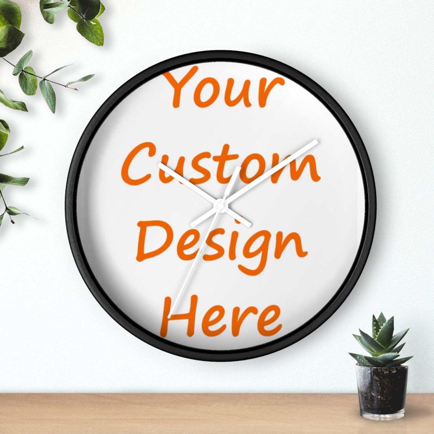 Wall Clock Custom Purchase & Message Artwork! No Limits!
