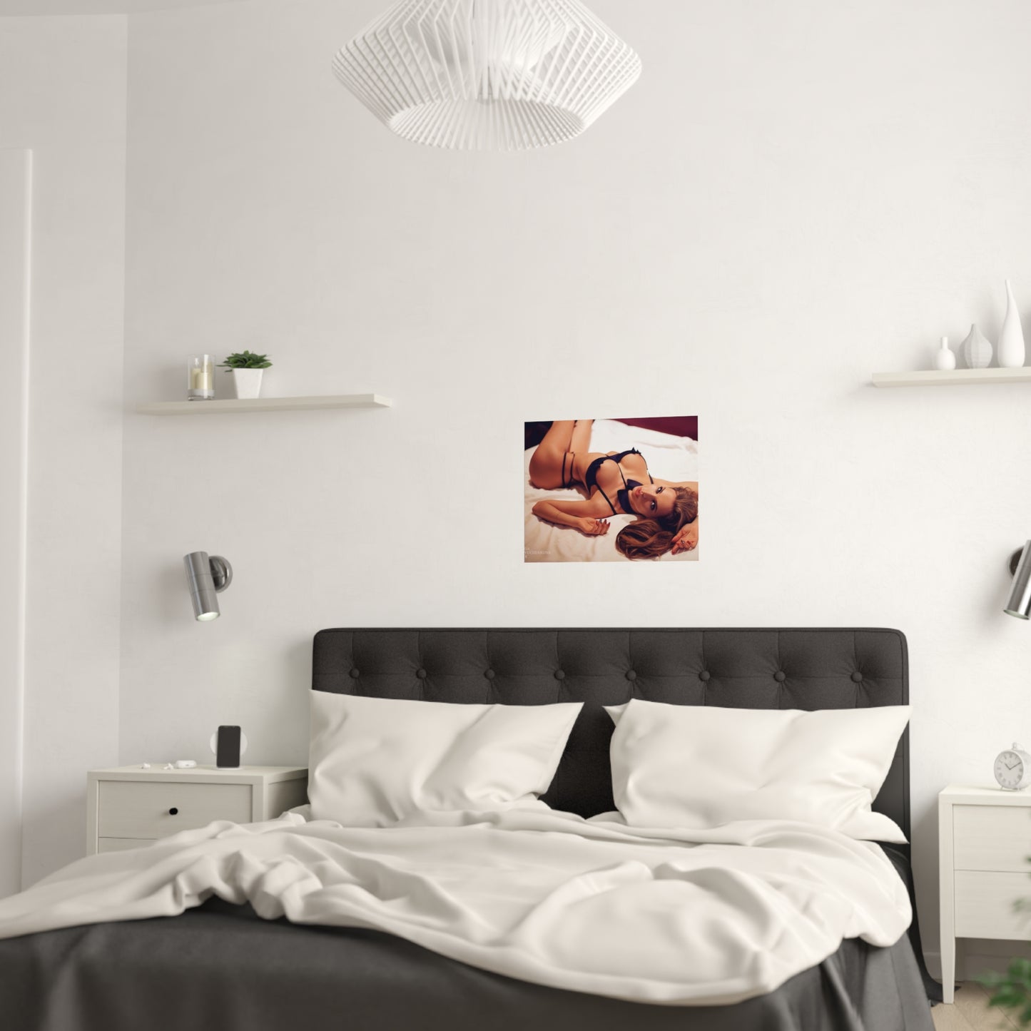 Satin Posters (210gsm) Sexy Naked Nude Pornstar