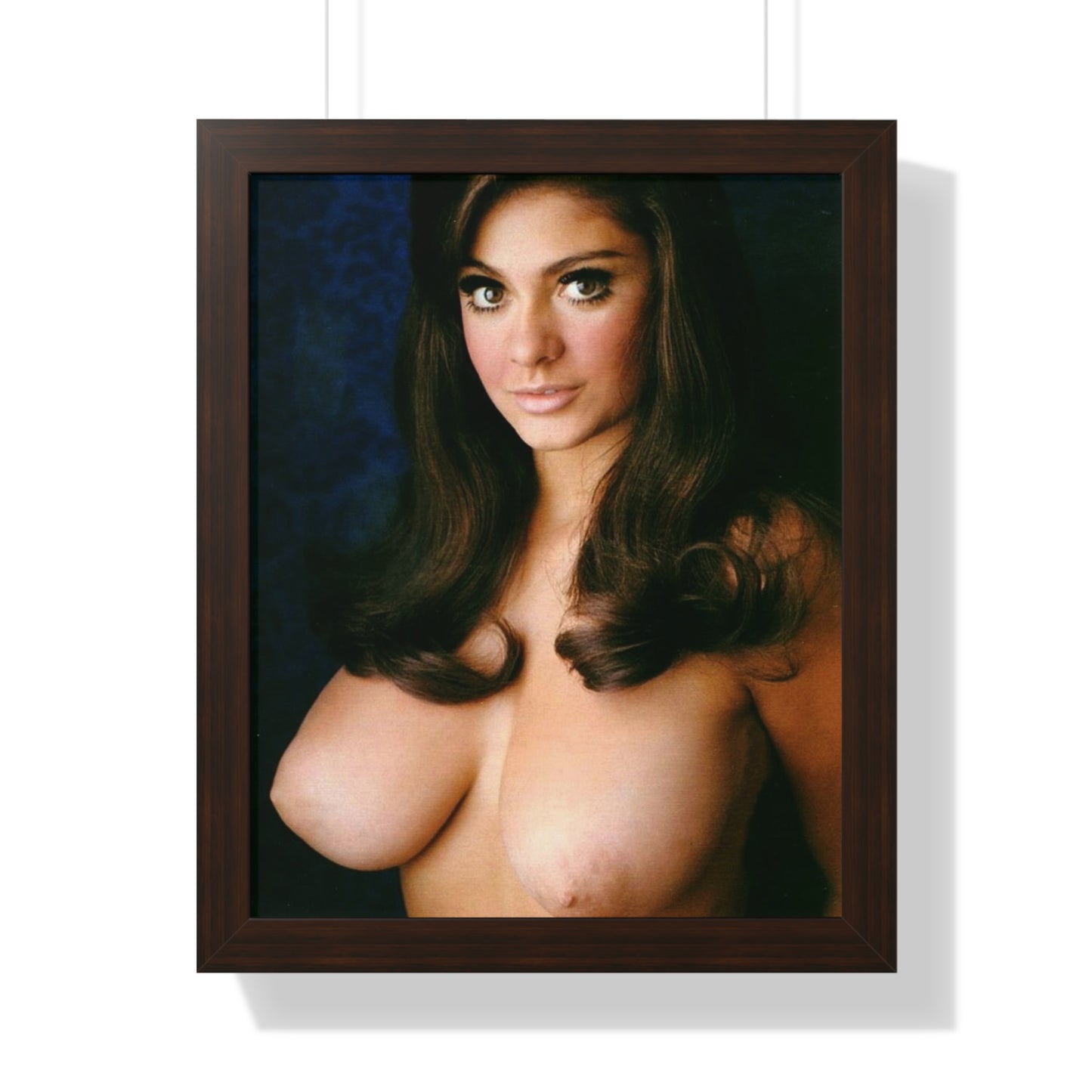 Framed Vertical Poster Playboy Playmate Cynthia Myers Nude