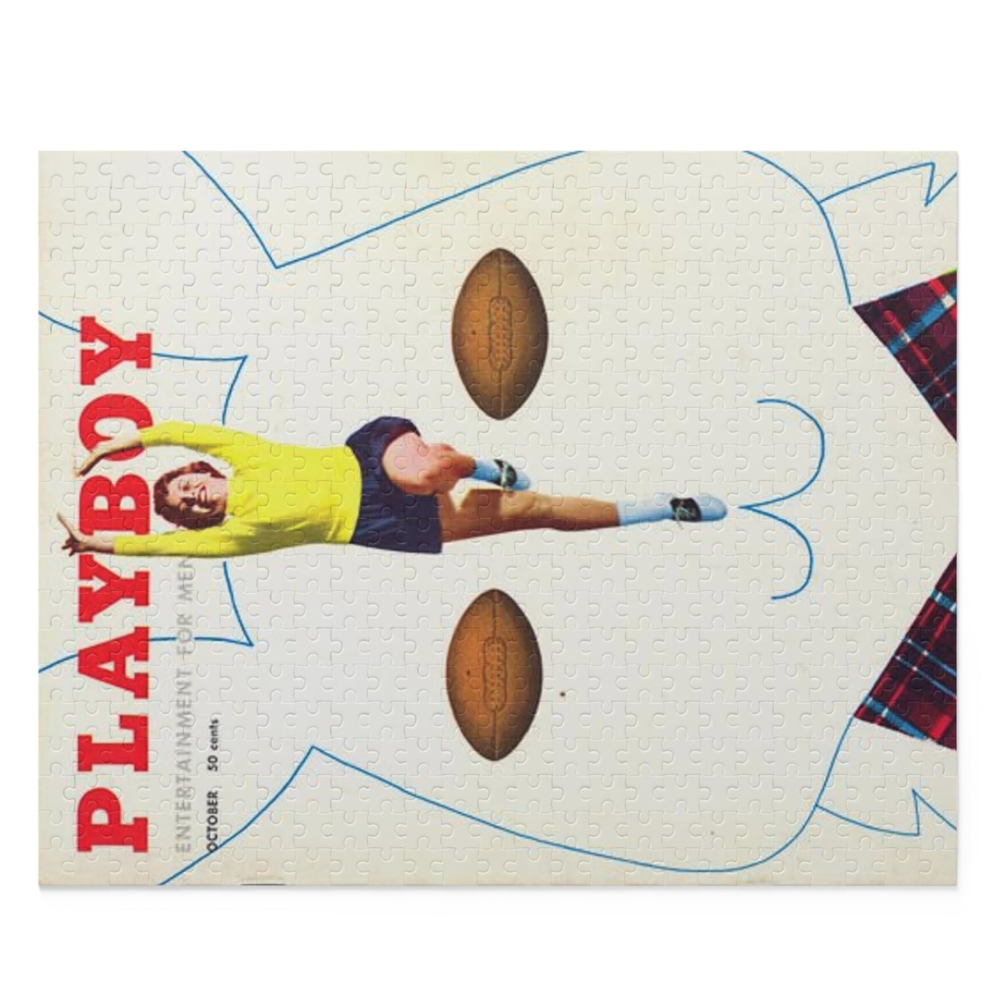Puzzle (120, 252, 500-Piece) Playboy Cover October 1954