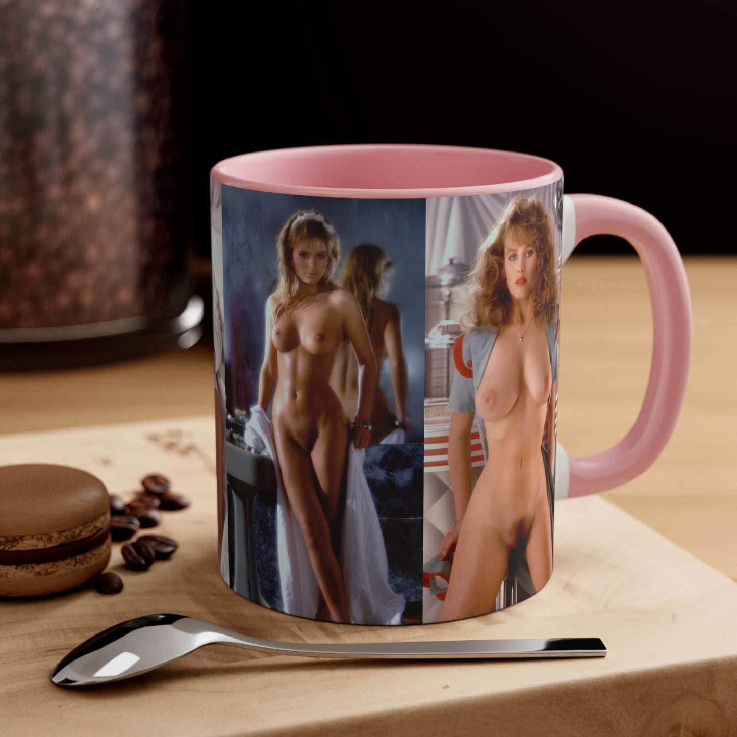 Accent Coffee Mug, 11oz Playboy Playmates 1987 May - August