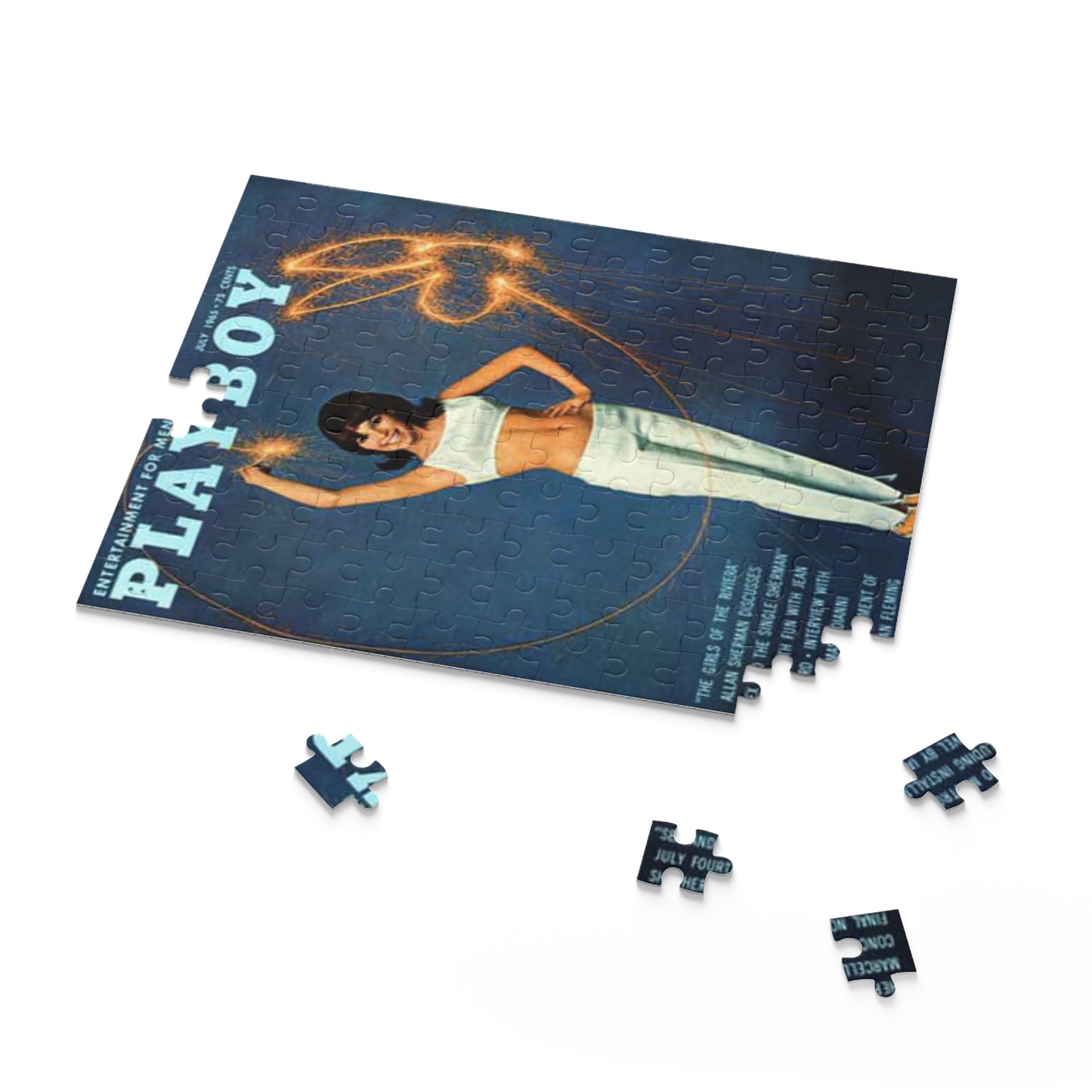 Puzzle (120, 252, 500-Piece) Playboy Cover July 1965