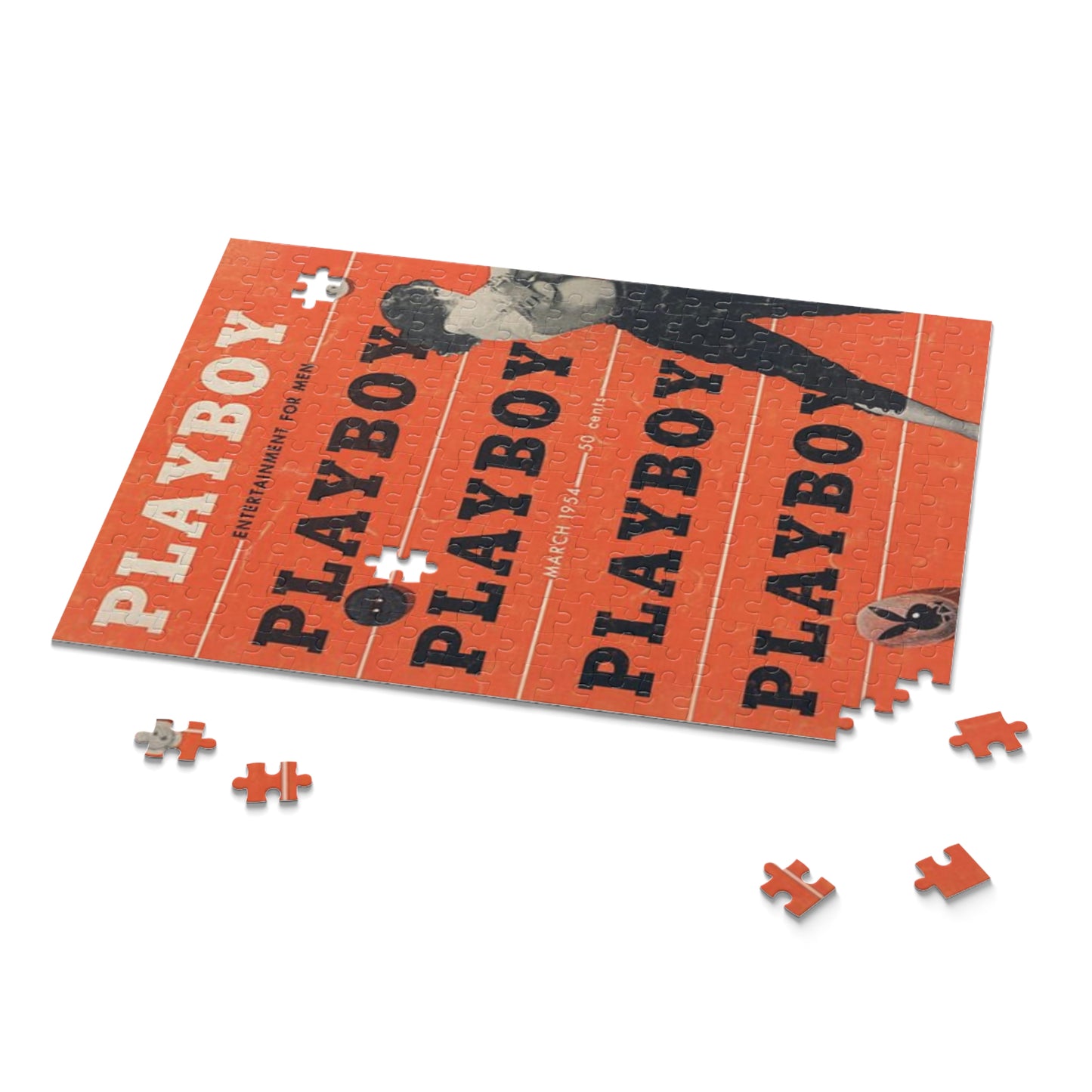 Puzzle (120, 252, 500-Piece) Playboy Cover March 1954